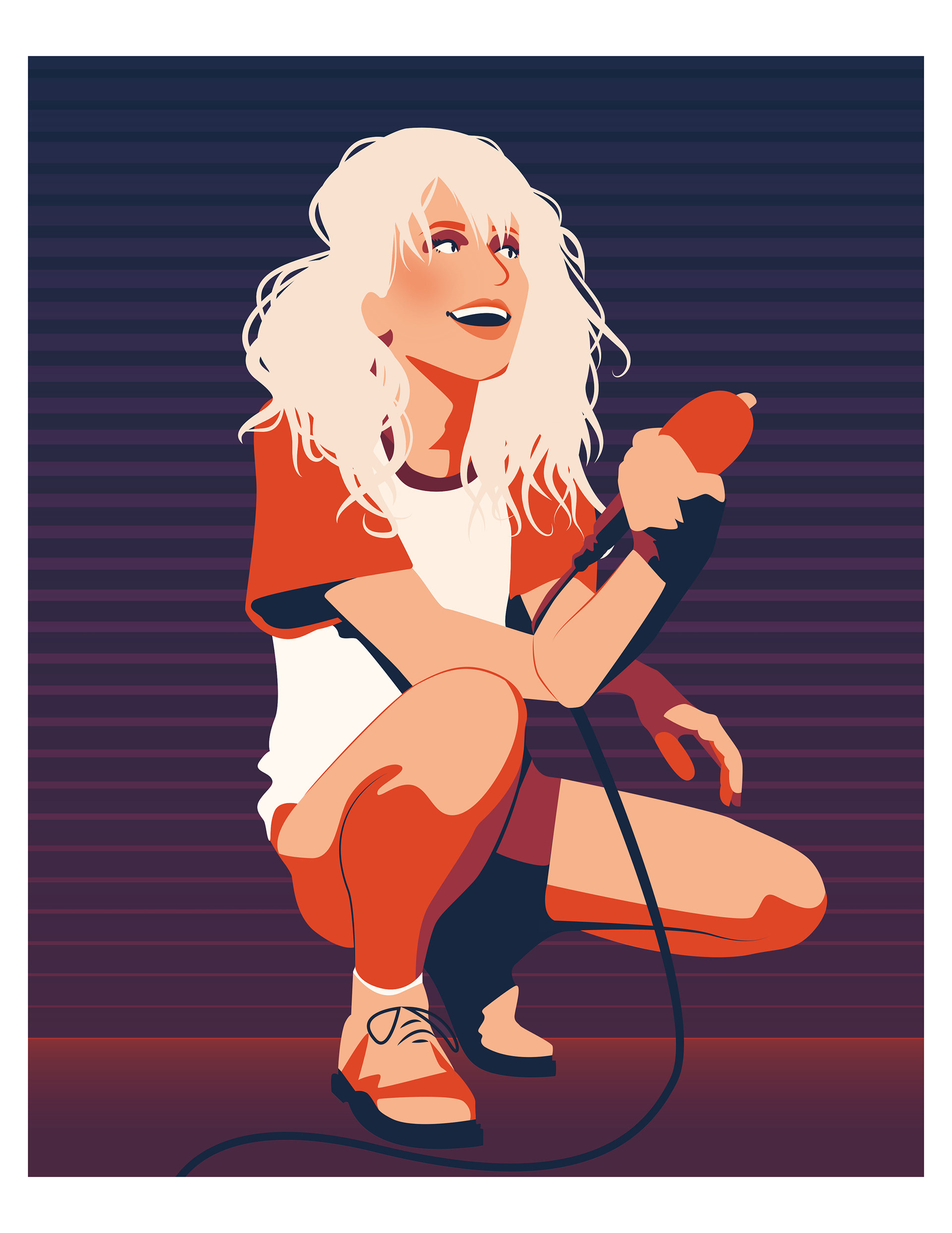 hayley williams digital illustration