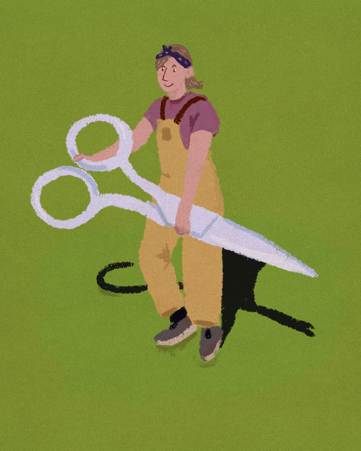 illustration of simone giertz