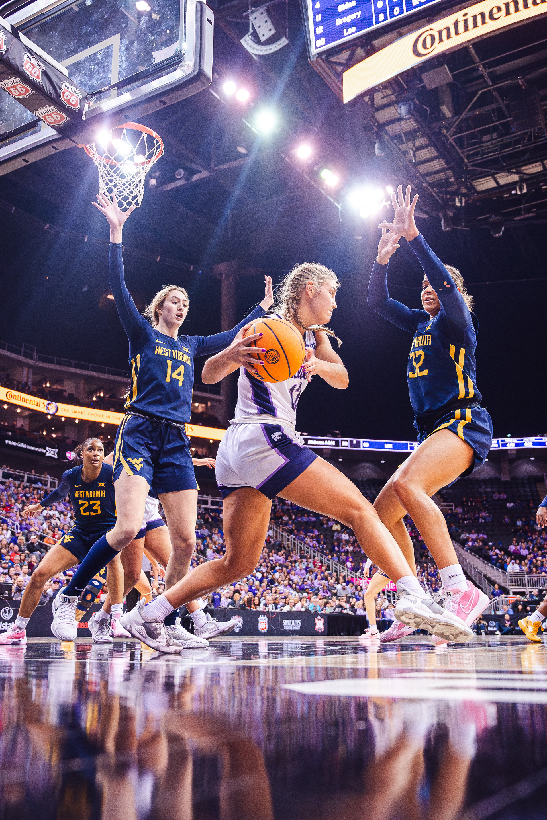 Big 12 Tournament Quarterfinals vs West Virginia
