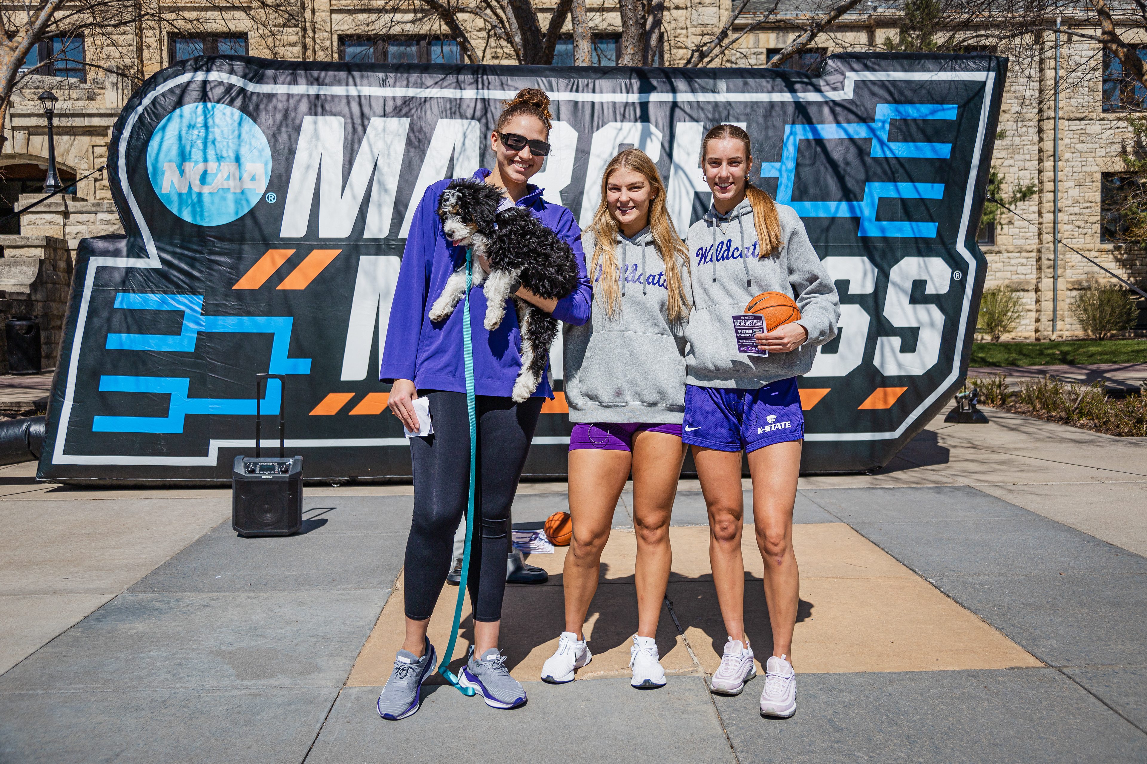 March Madness Promotion on Campus