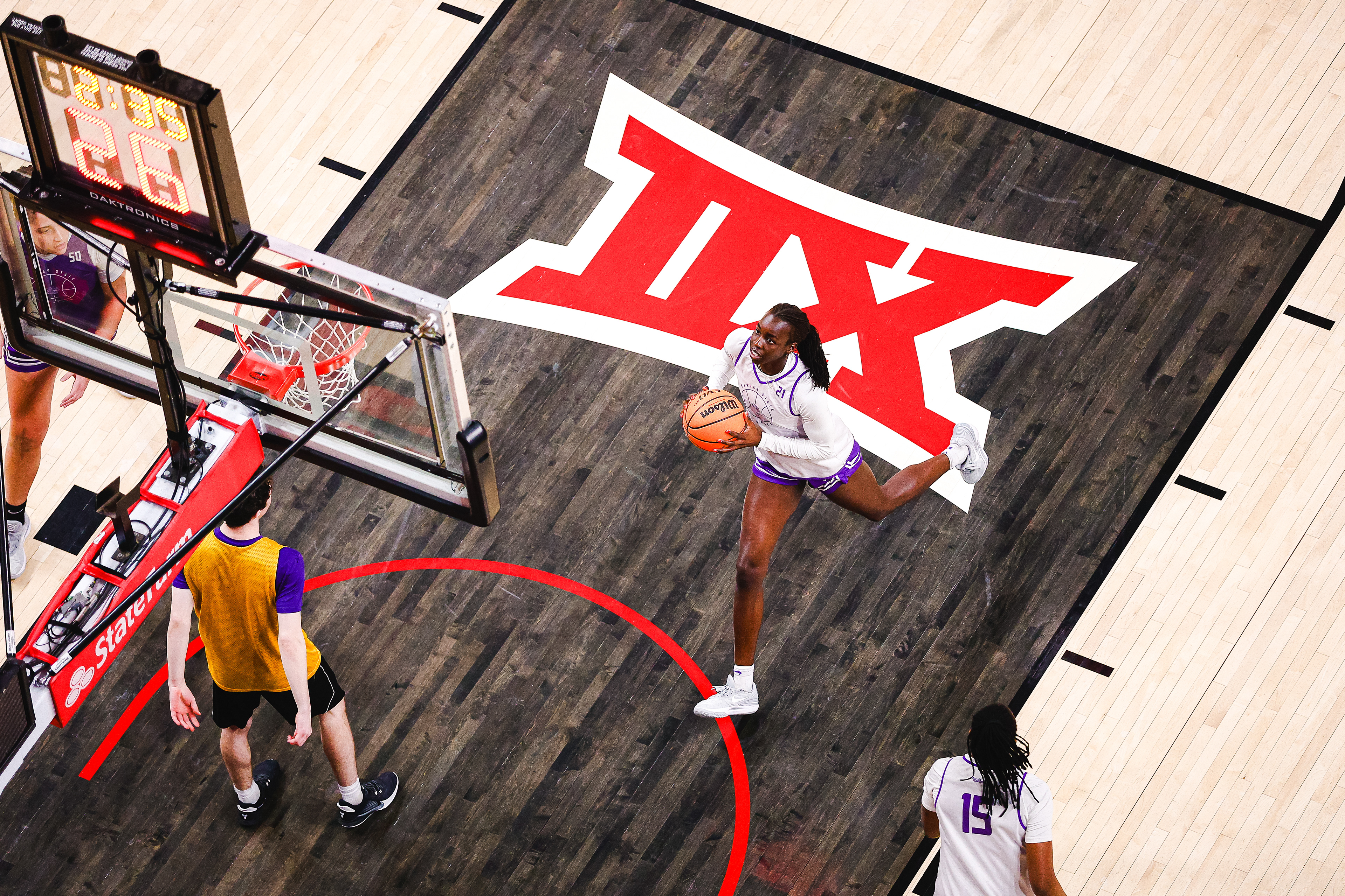 Shootaround at Texas Tech