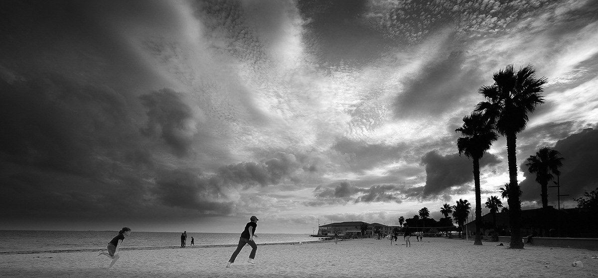 Sur la plage