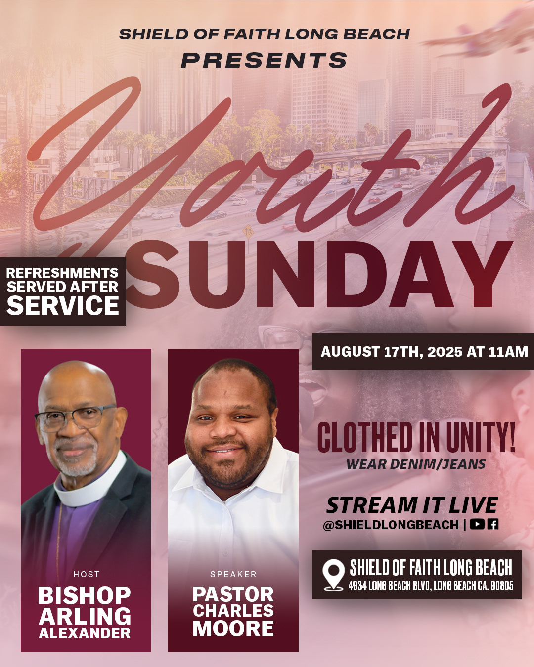 Youth Sunday Graphic Color Variation 2 - Final Digital Export