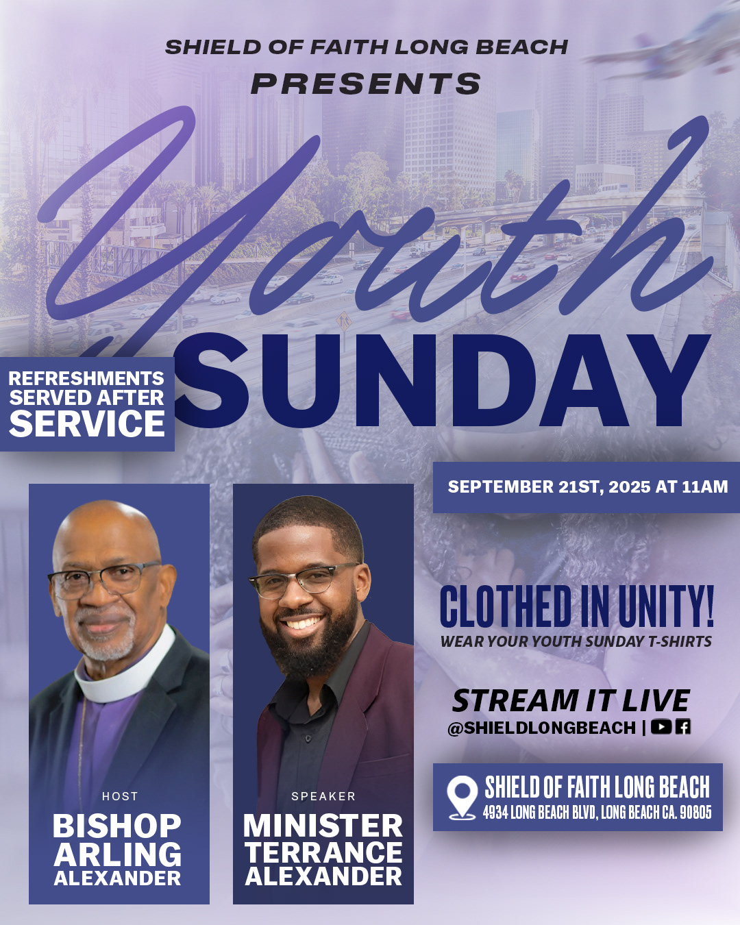 Youth Sunday Graphic Color Variation 3 - Final Digital Export