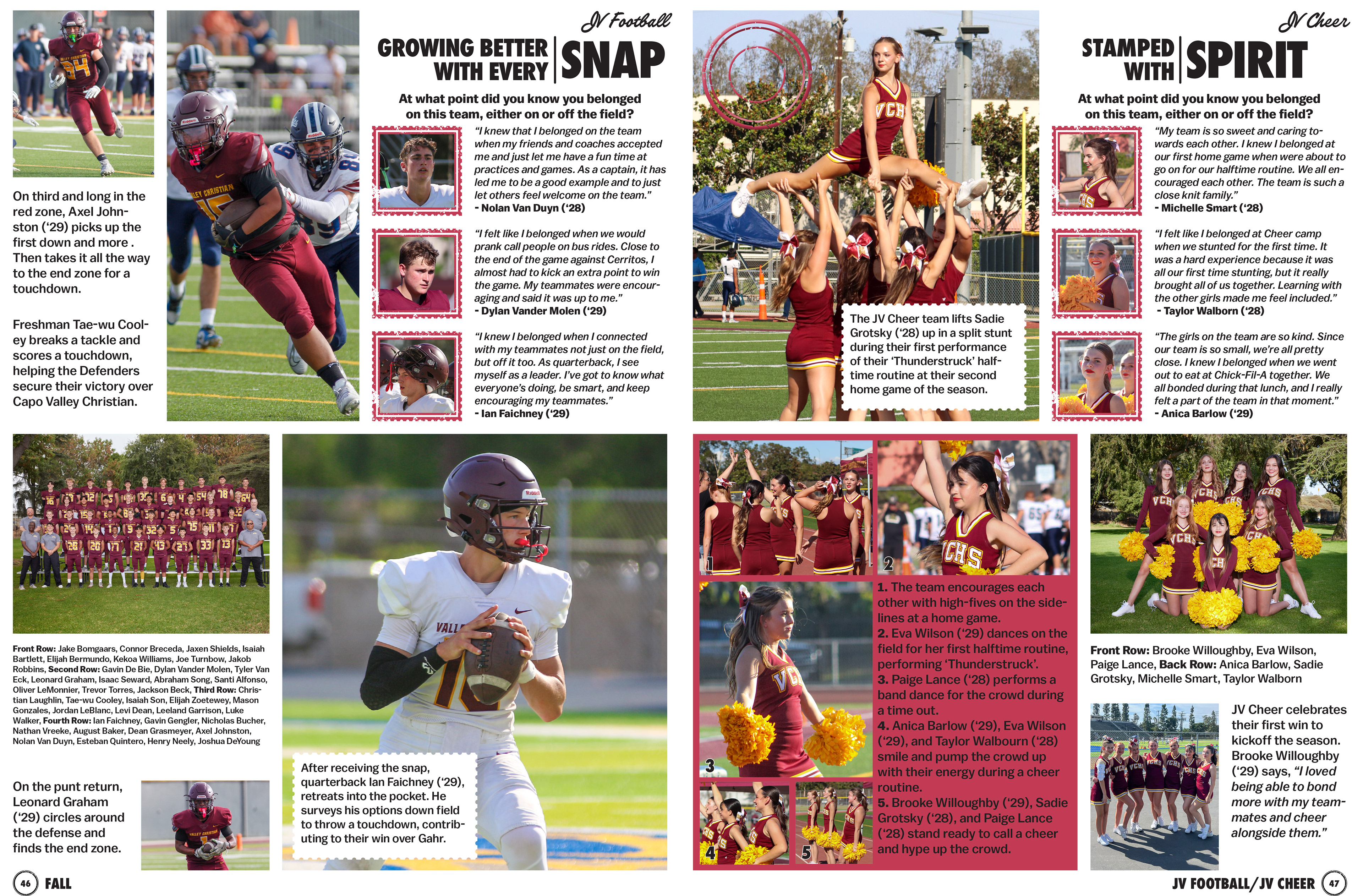 JV Sports Page Layout - Final Digital Export