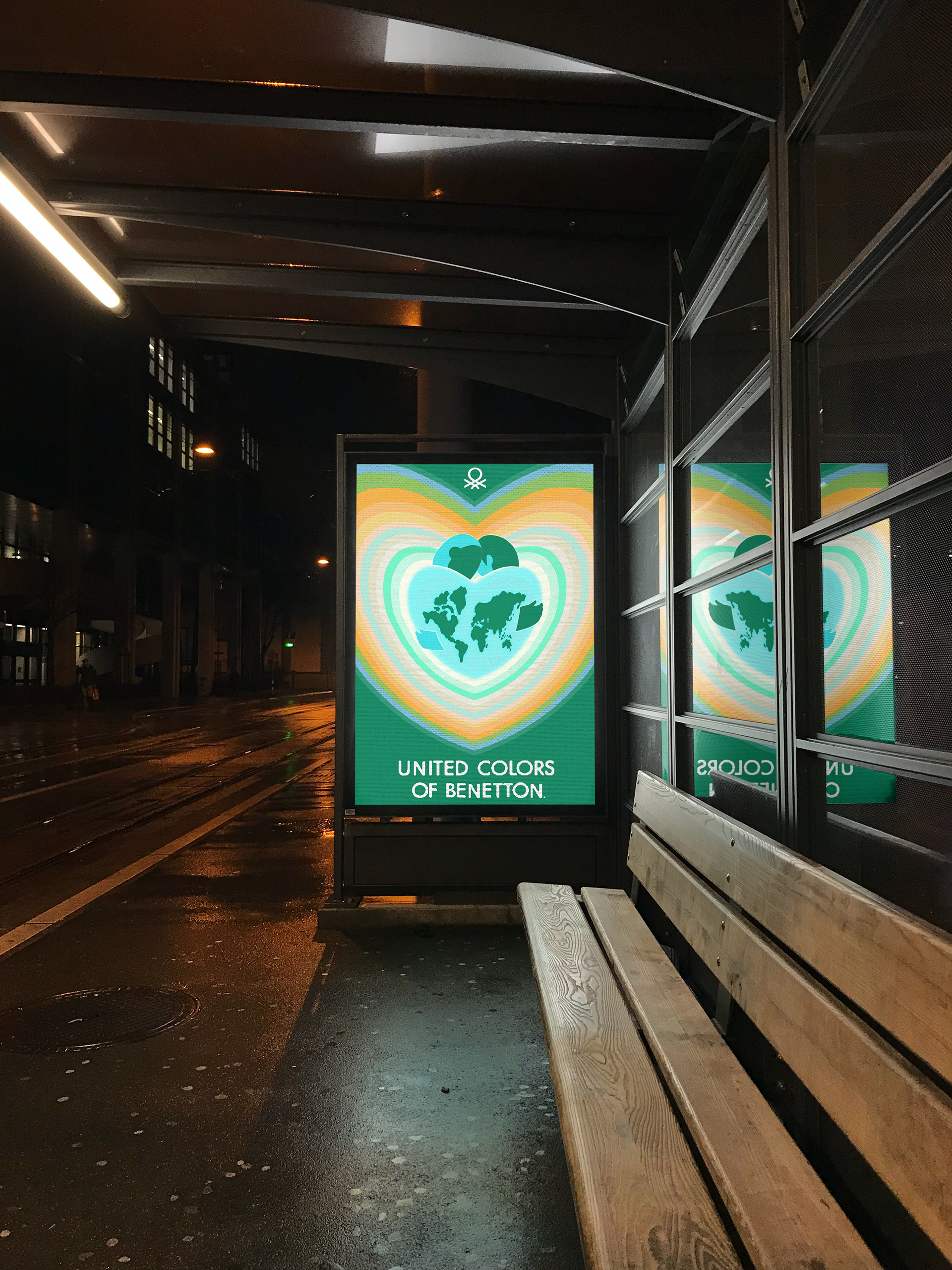 Bus Stop Digital Poster