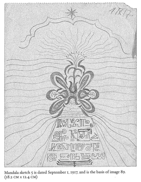 Carl Jung's Original Sketch From The Red Book