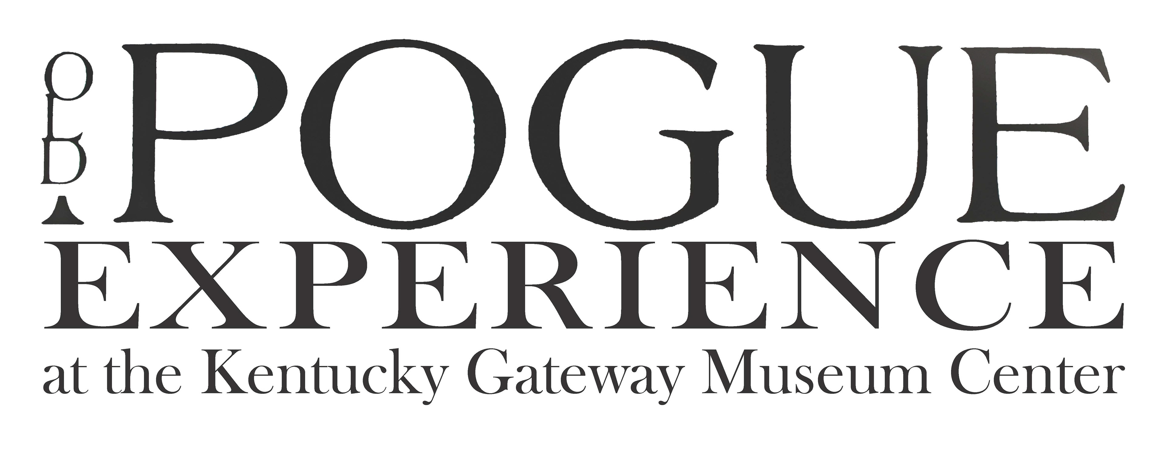 This logo was created for the primary exhibit in the the newly purchased building that was adjacent to the museum. It is a marriage of an already established logo, Old Pogue, and new portion added to match the originals style.