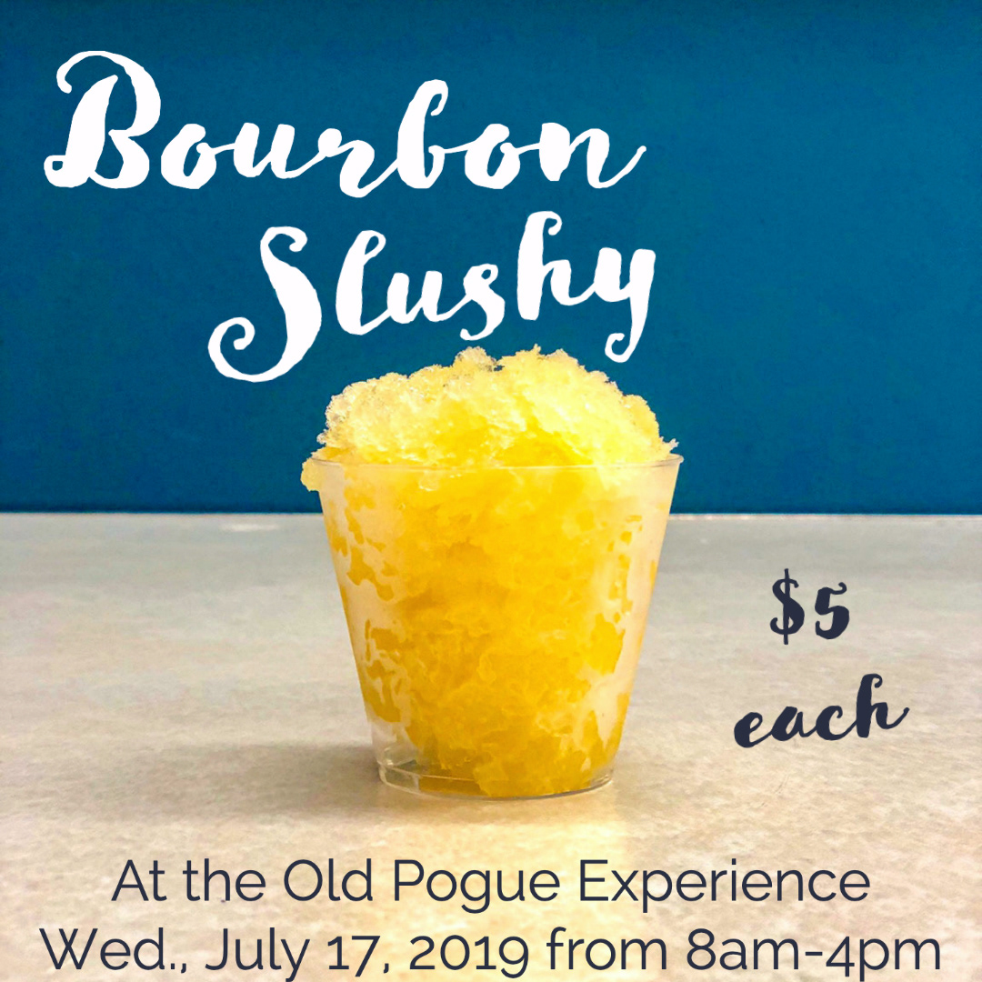 Social media ad for KYGMC Slushy Day. Photography, layout, and typography design by Amanda Hankinson using Photoshop.