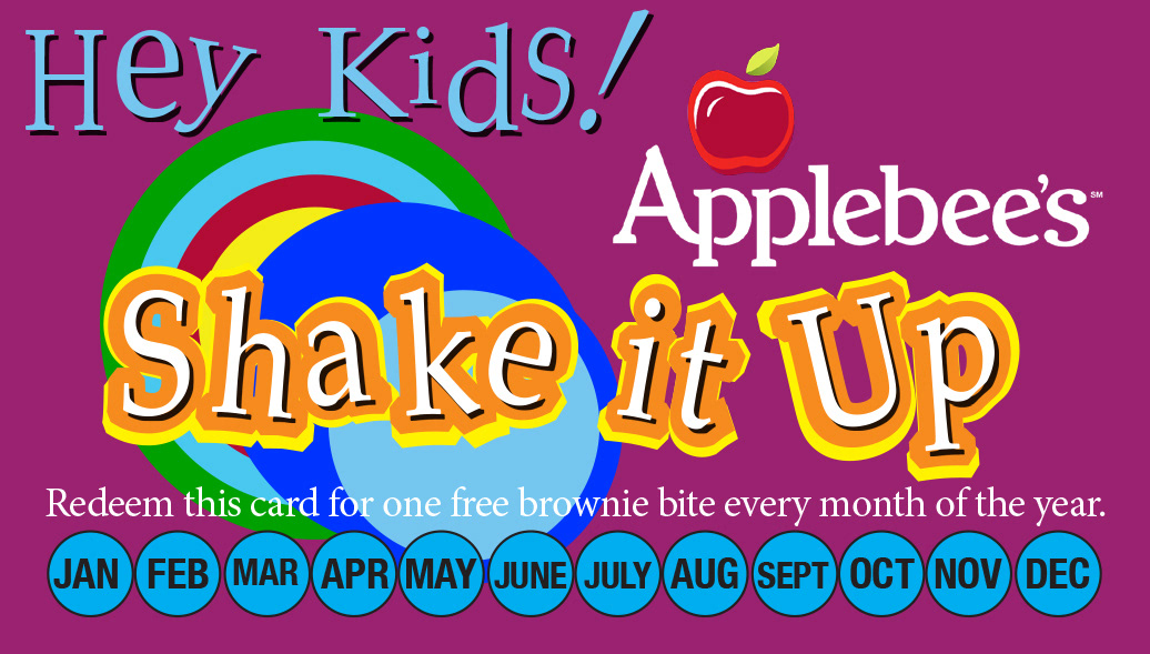 Applebee's year-long reward card