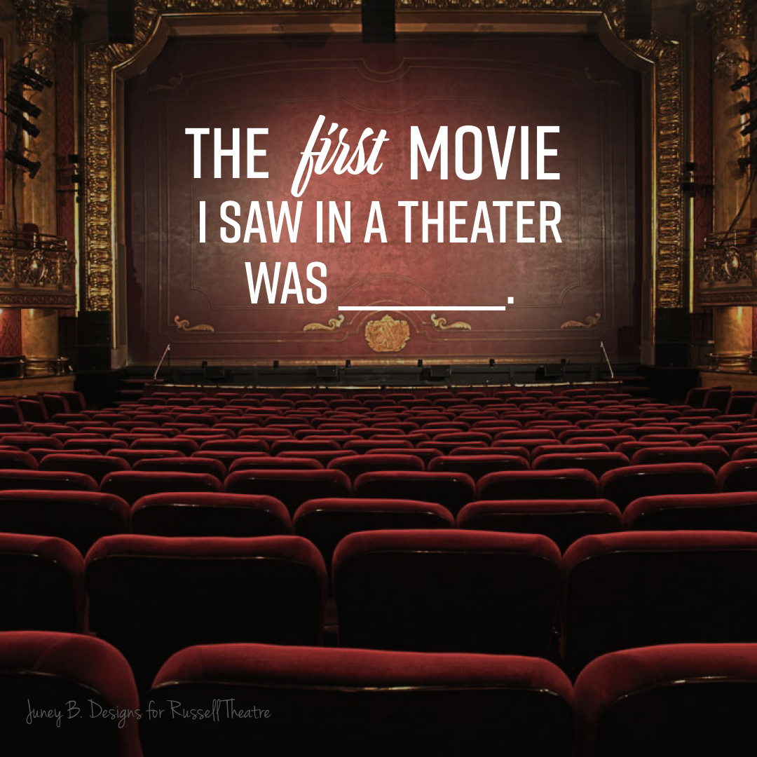 Interactive social media piece for the Russell Theatre to build brand interest. Designed by Amanda Hankinson using Adobe Spark.