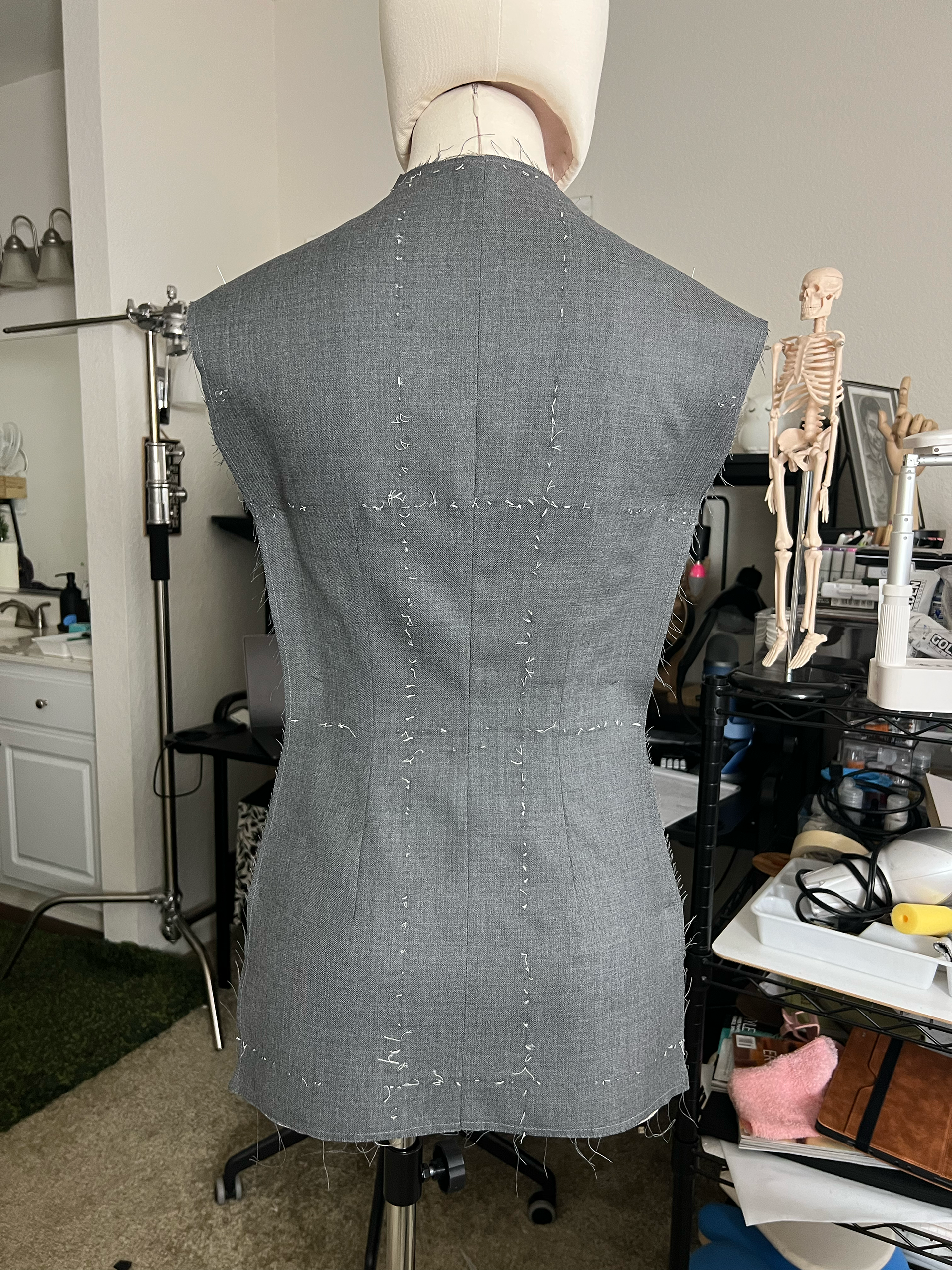 Bespoke Jacket Back