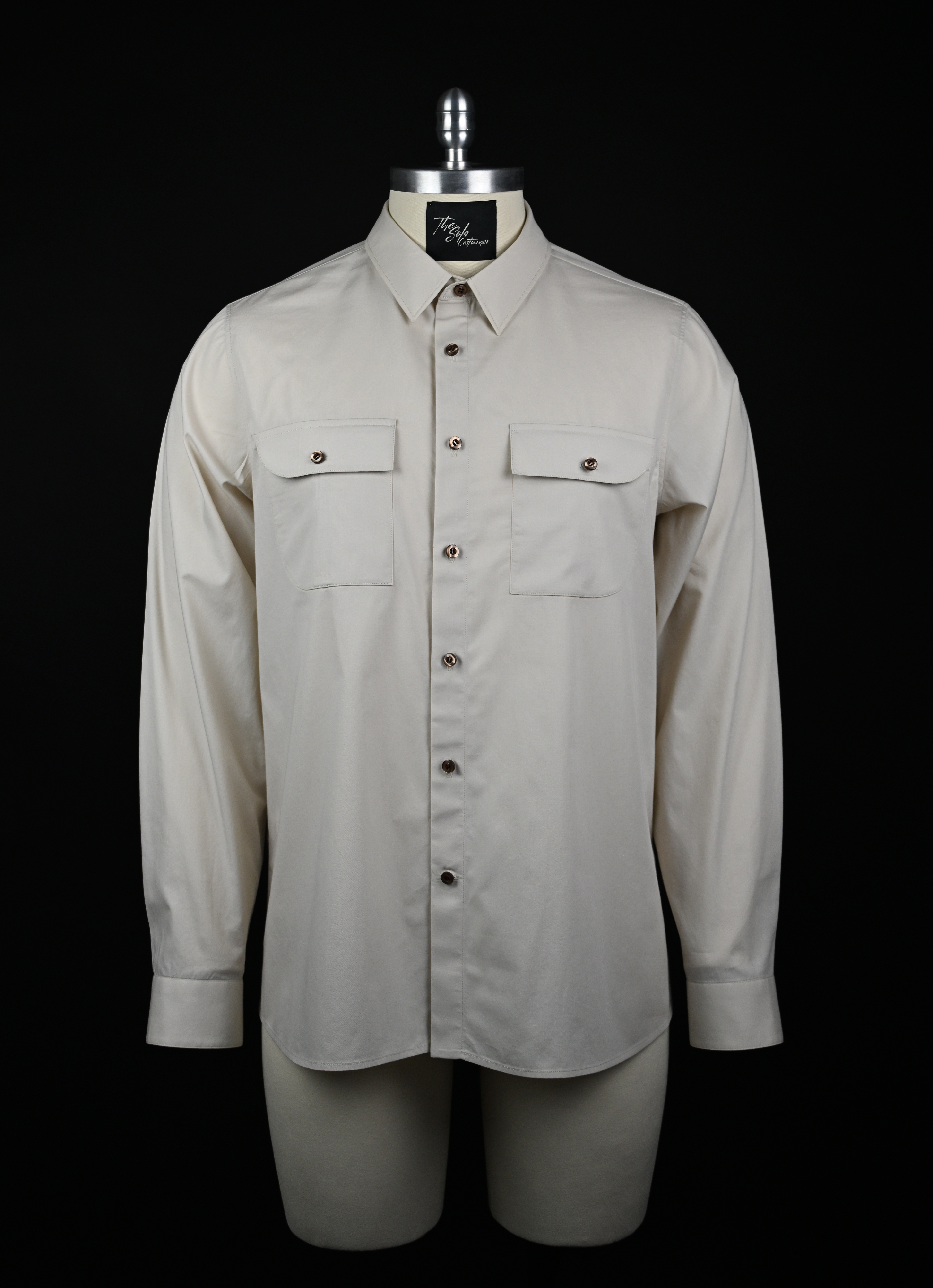 split yoke dress shirt Alan Flusser Mens Dress Shirt Blue/Lime Striped L/S Split Yoke Button Up Size XL
