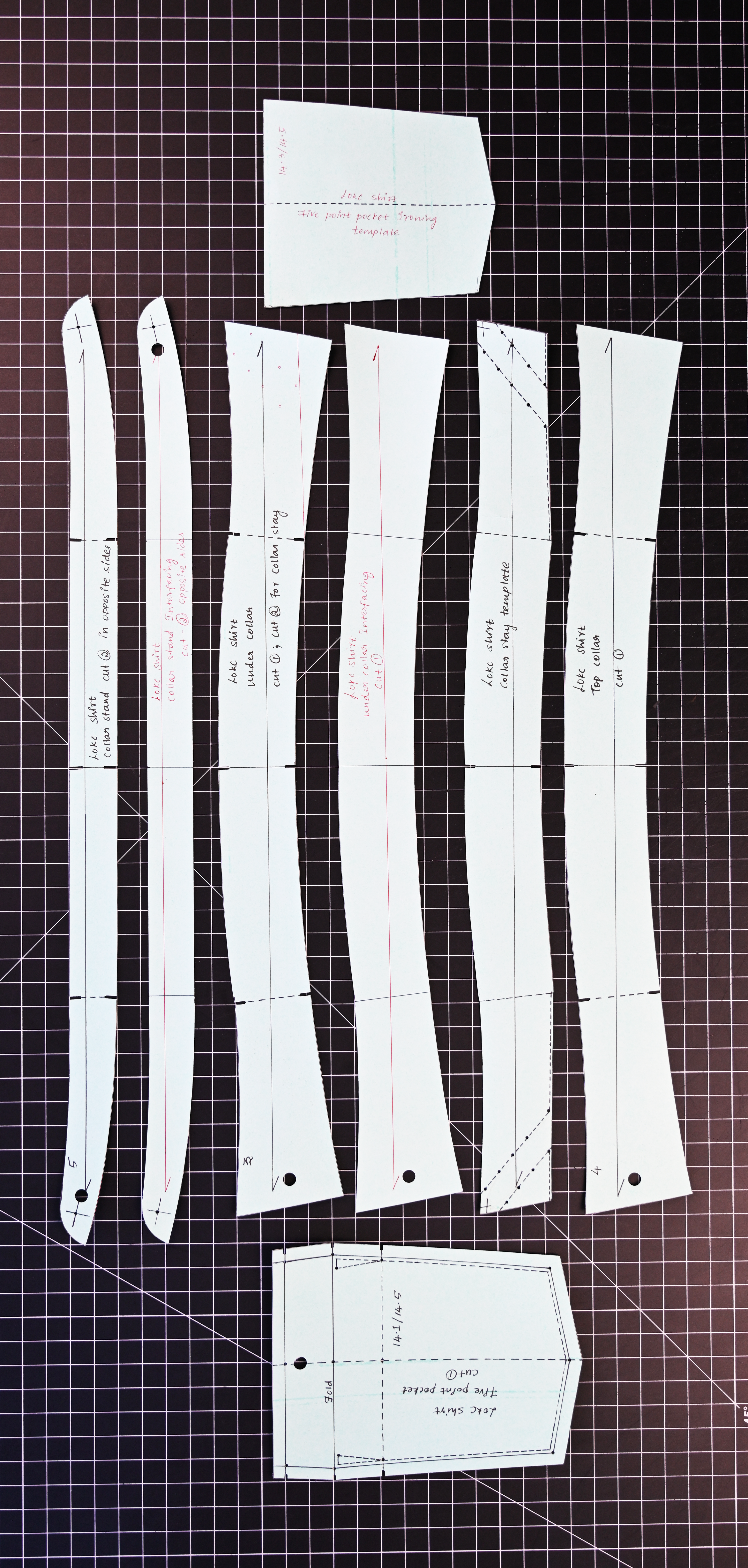 Collar, Collar stand and pocket