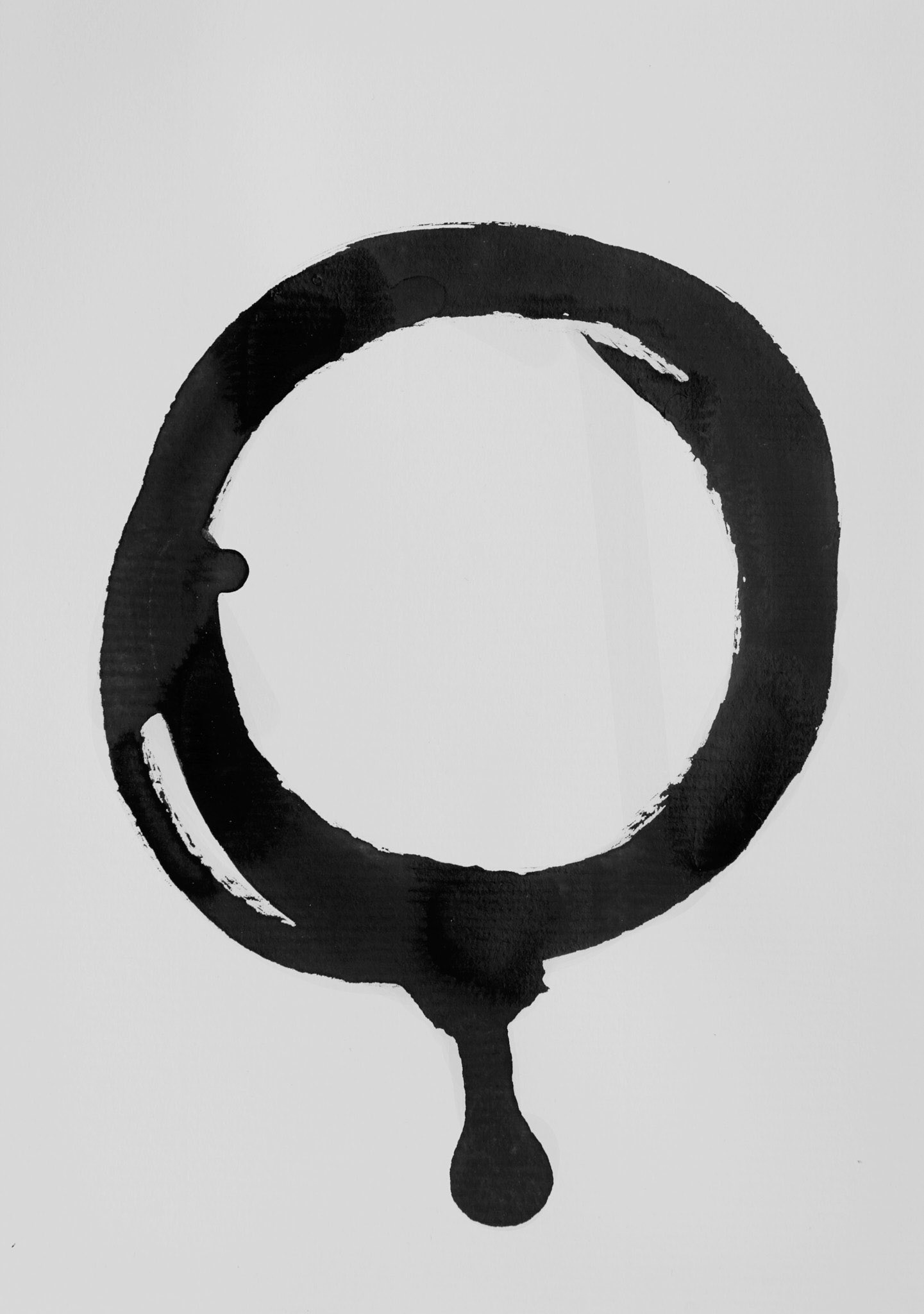 MIND PATH #3 Ink on paper 29,5 x 21 cm ( 11,6 x 8,2 in.)