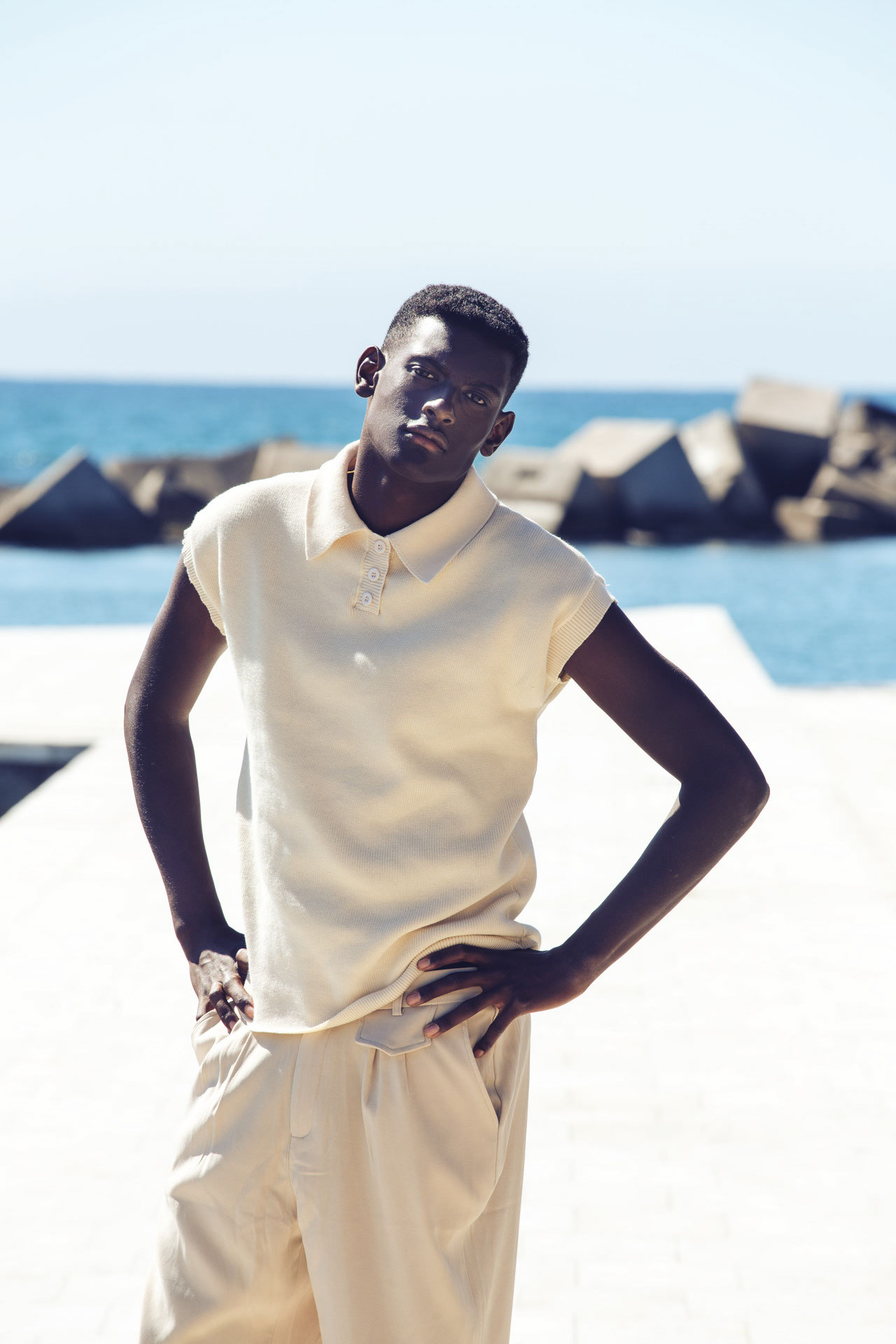 Fashion Editorial with Yonas for Le Troch styled by Fernanda Garcia