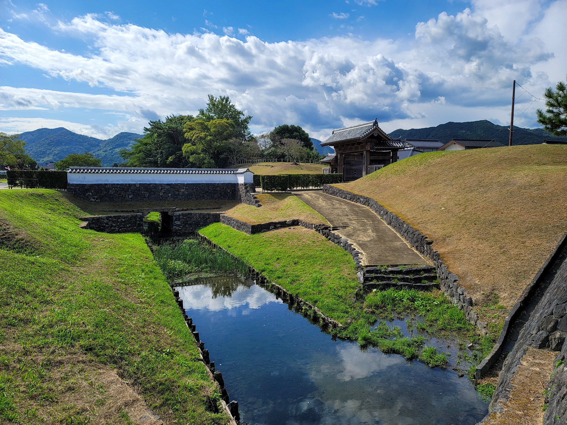 萩城址 北の総門