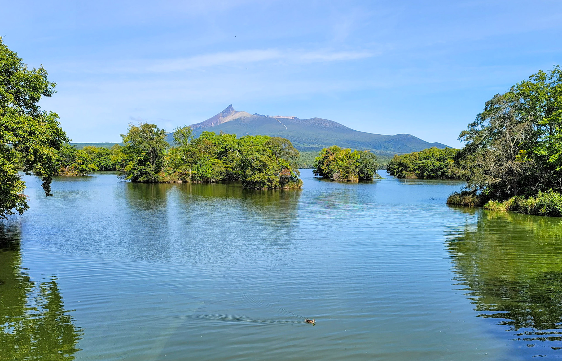 大沼公園から駒ケ岳