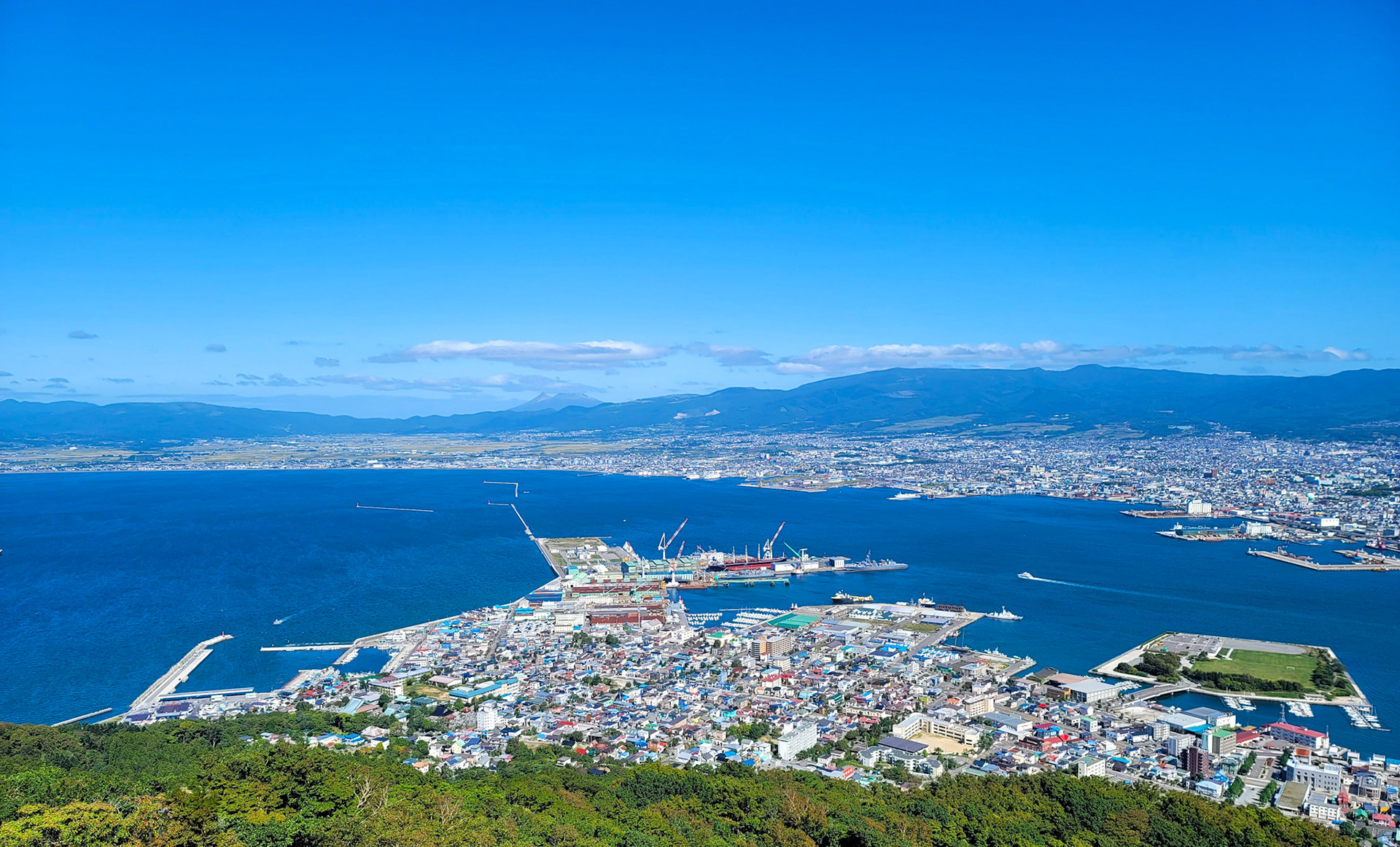 函館山から