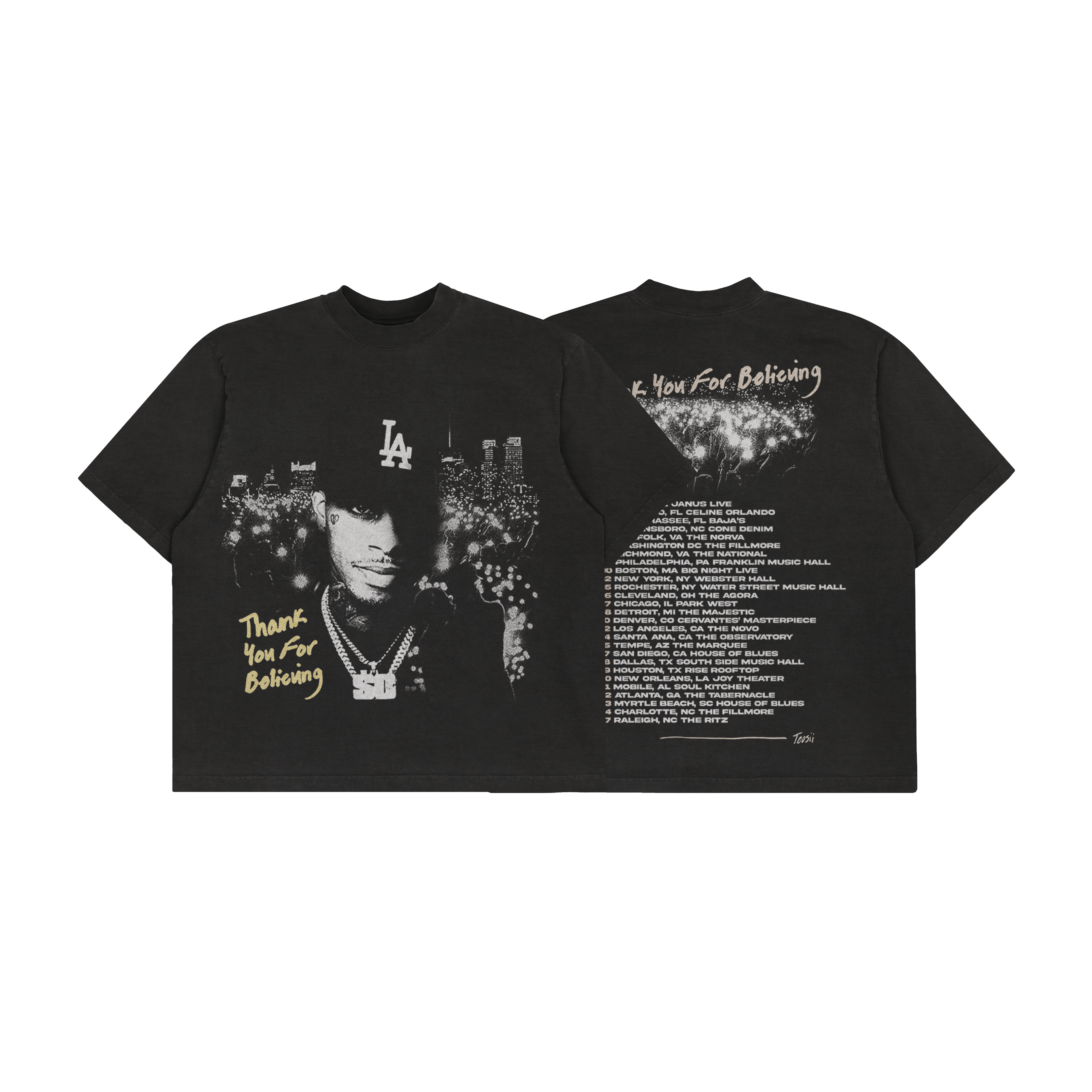 OFFICIAL TOOSII TEE DESIGNED BY CLOUDY MEMBER ZAIDVSN