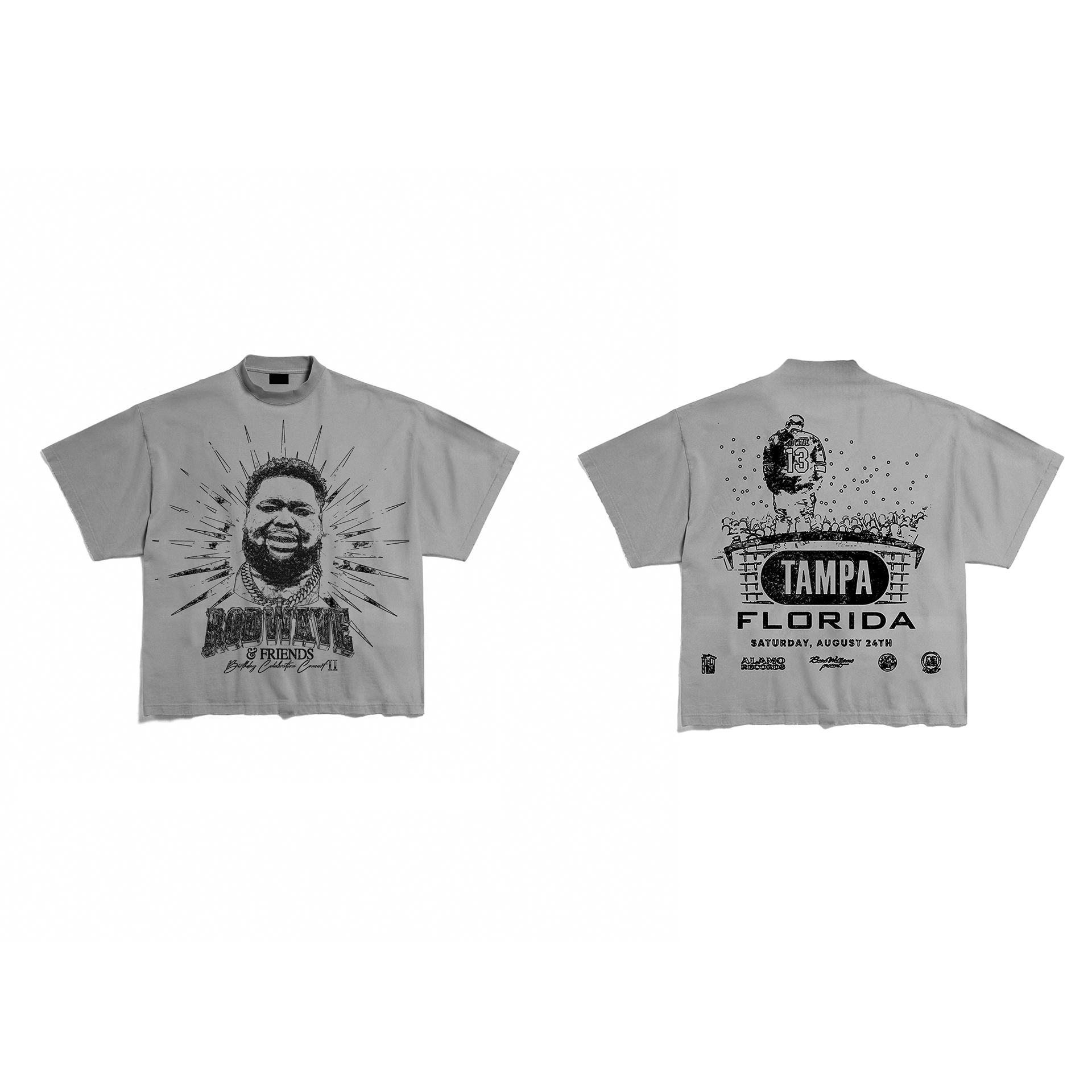 OFFICIAL ROD WAVE BIRTHDAY BASH CELEBRATION TEE DESIGNED BY CLOUDY MEMBER KUBO