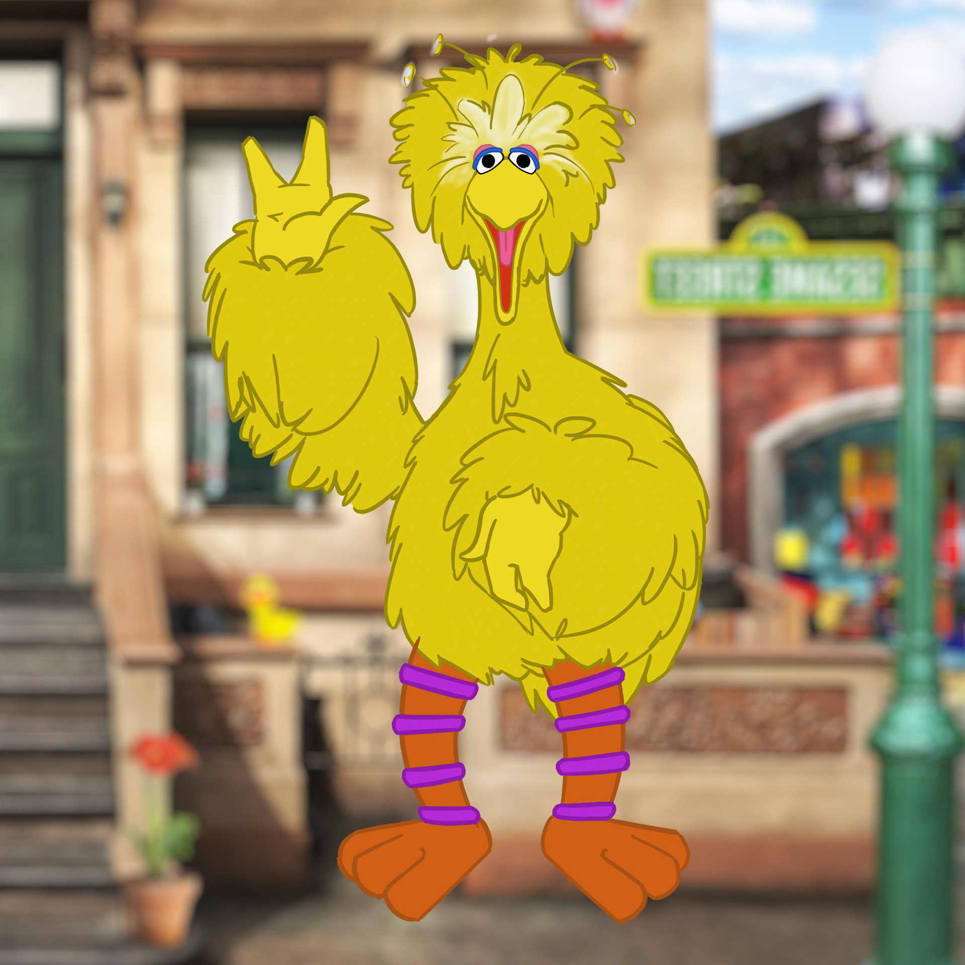 Big Bird Fanart