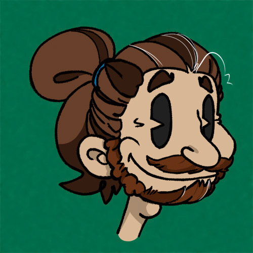 Self-Portrait Cartoon 2022 (age 31)