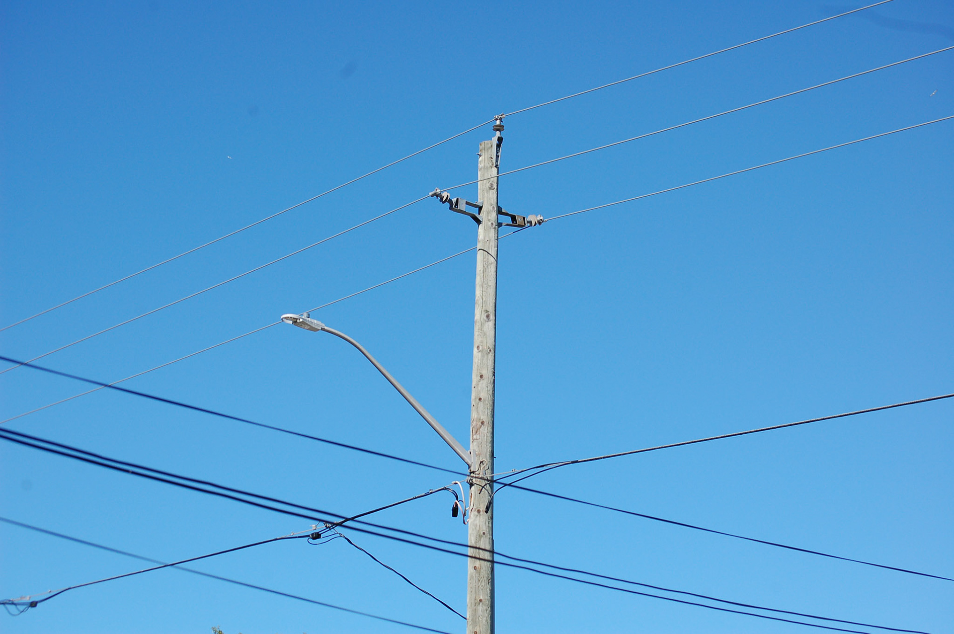 Human Geometry on Blue Sky