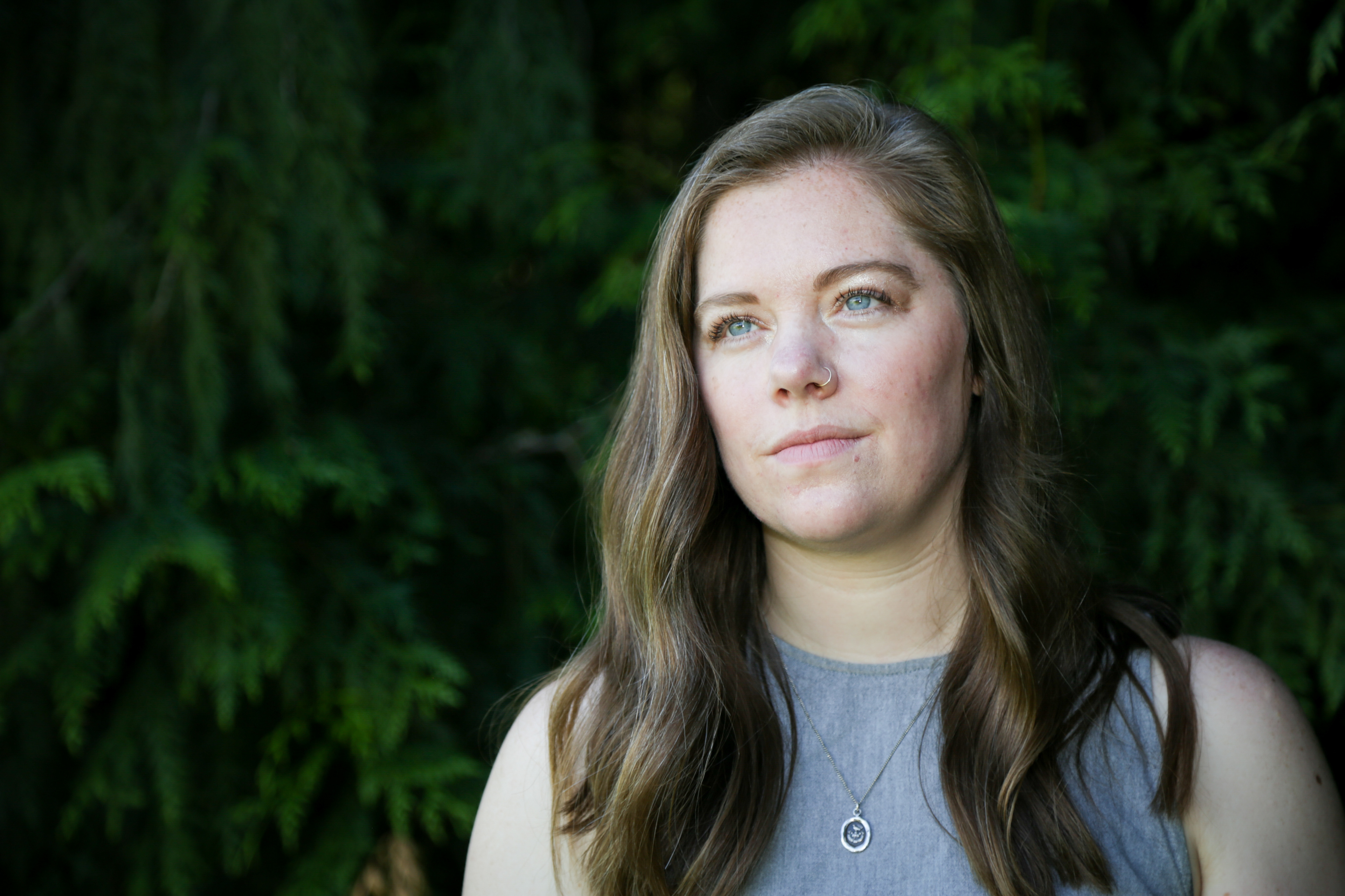Michelle Stephen poses for a photo during a photoshoot at Alex Hope Elementary in Langley on Sunday, June 20, 2021.