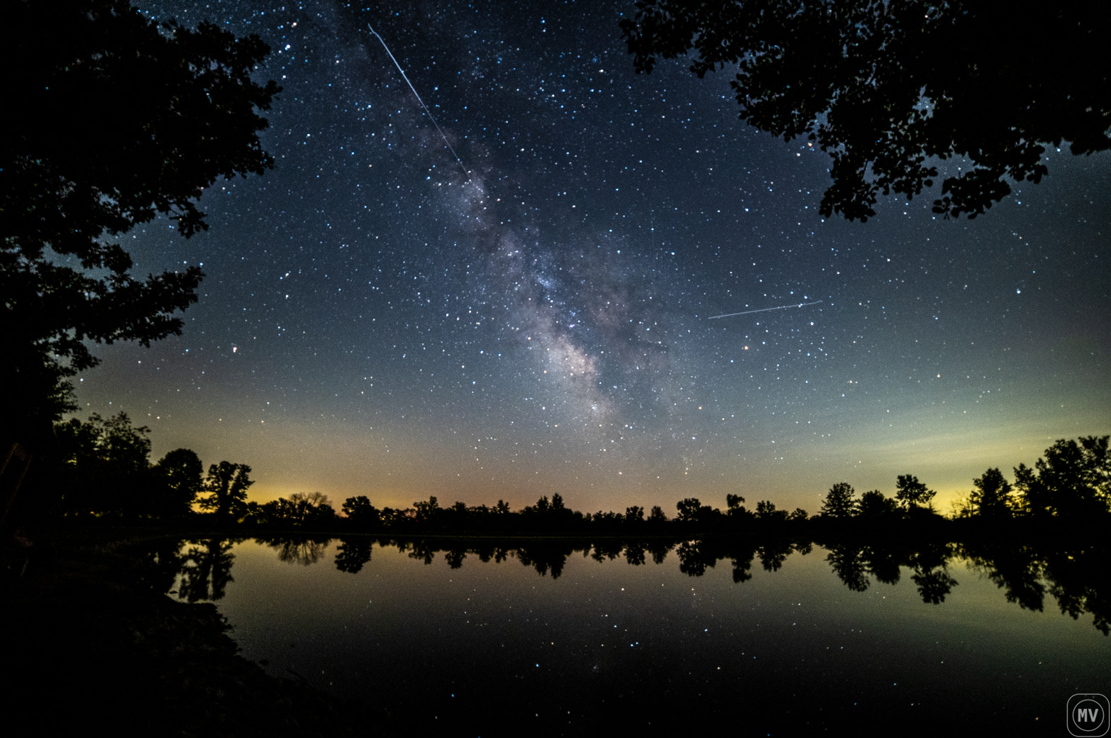 Milky Way Reflections