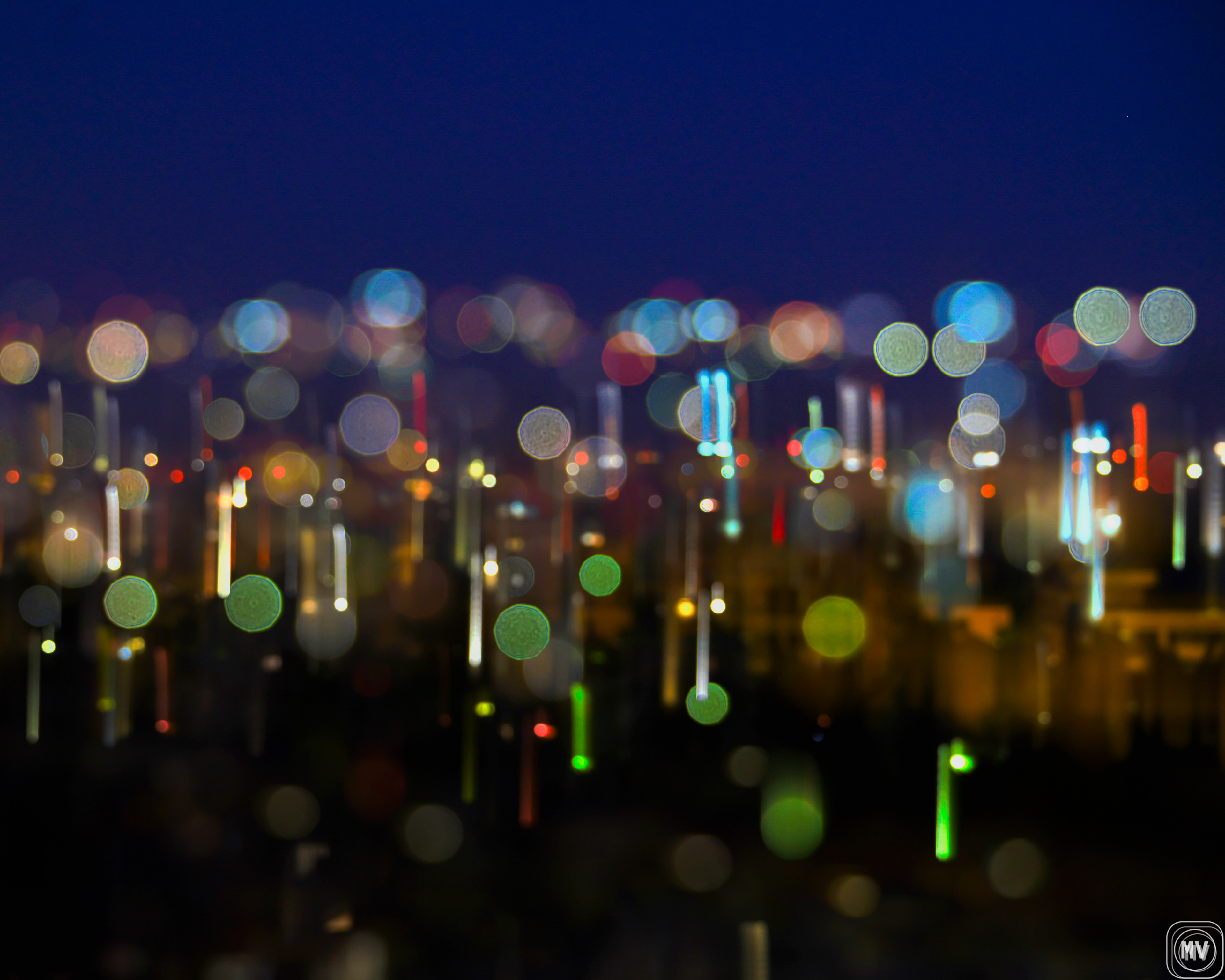 Street Lights Abstract
