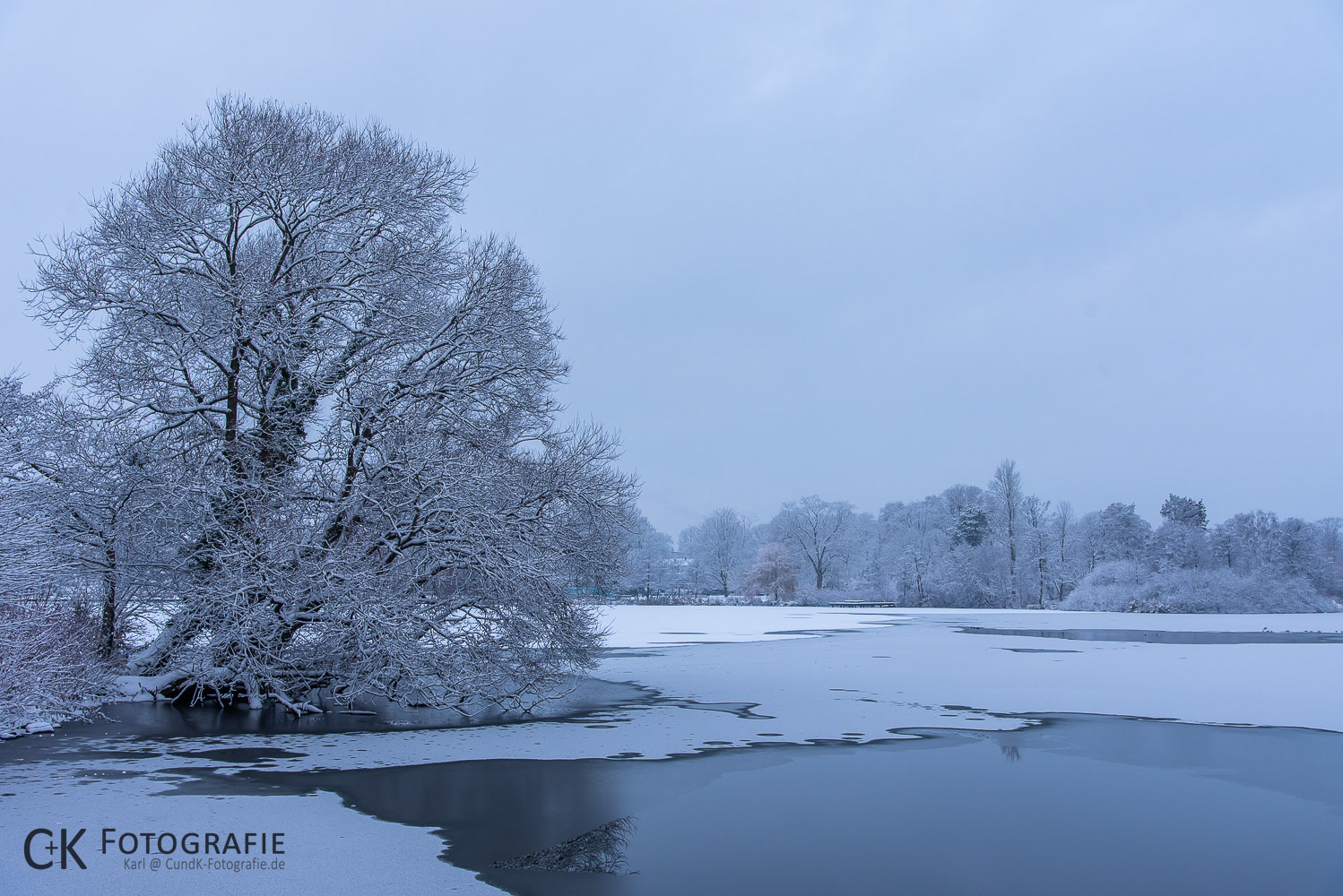 Schlosspark Eutin Winter 2022