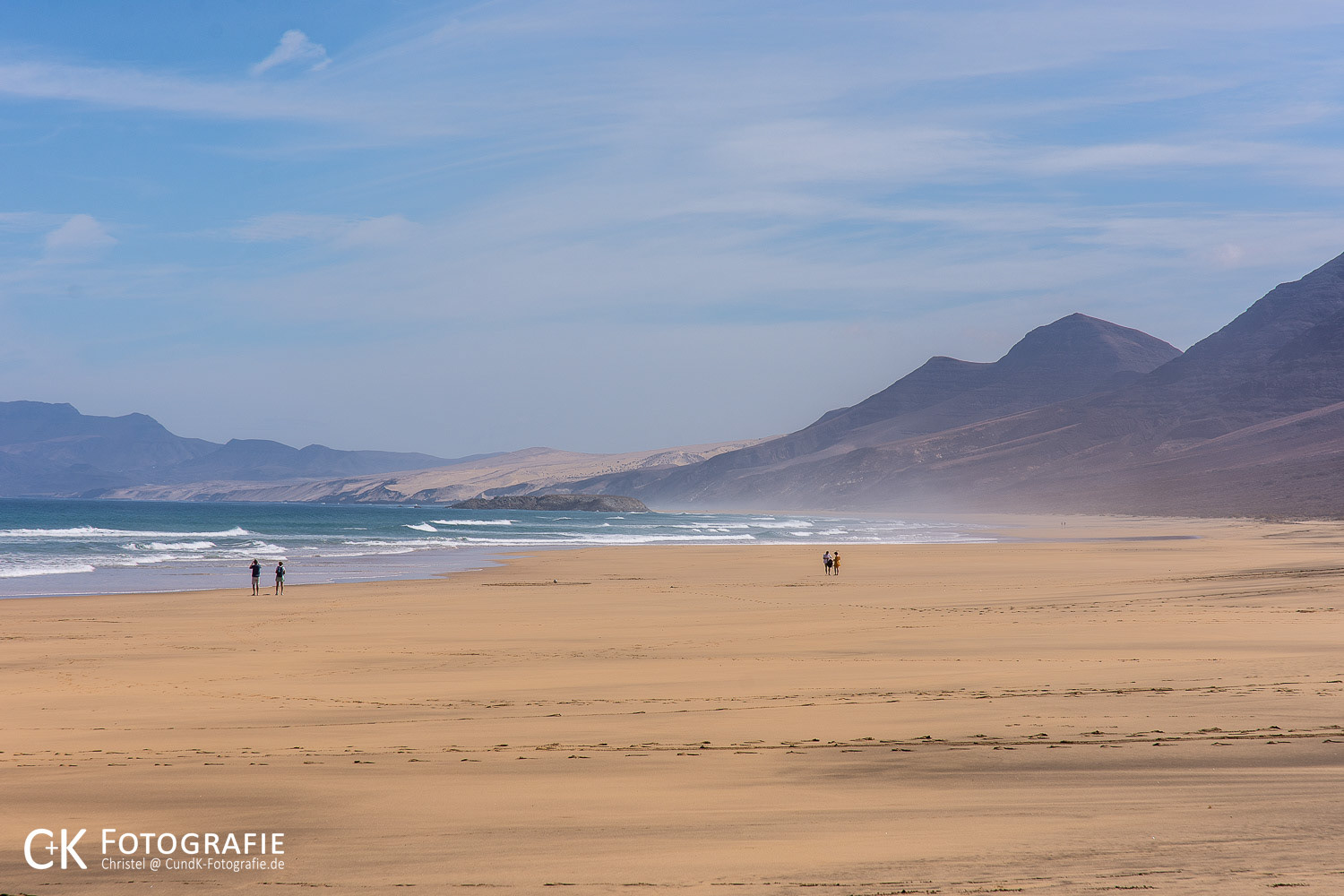 An der Playa de Cofete