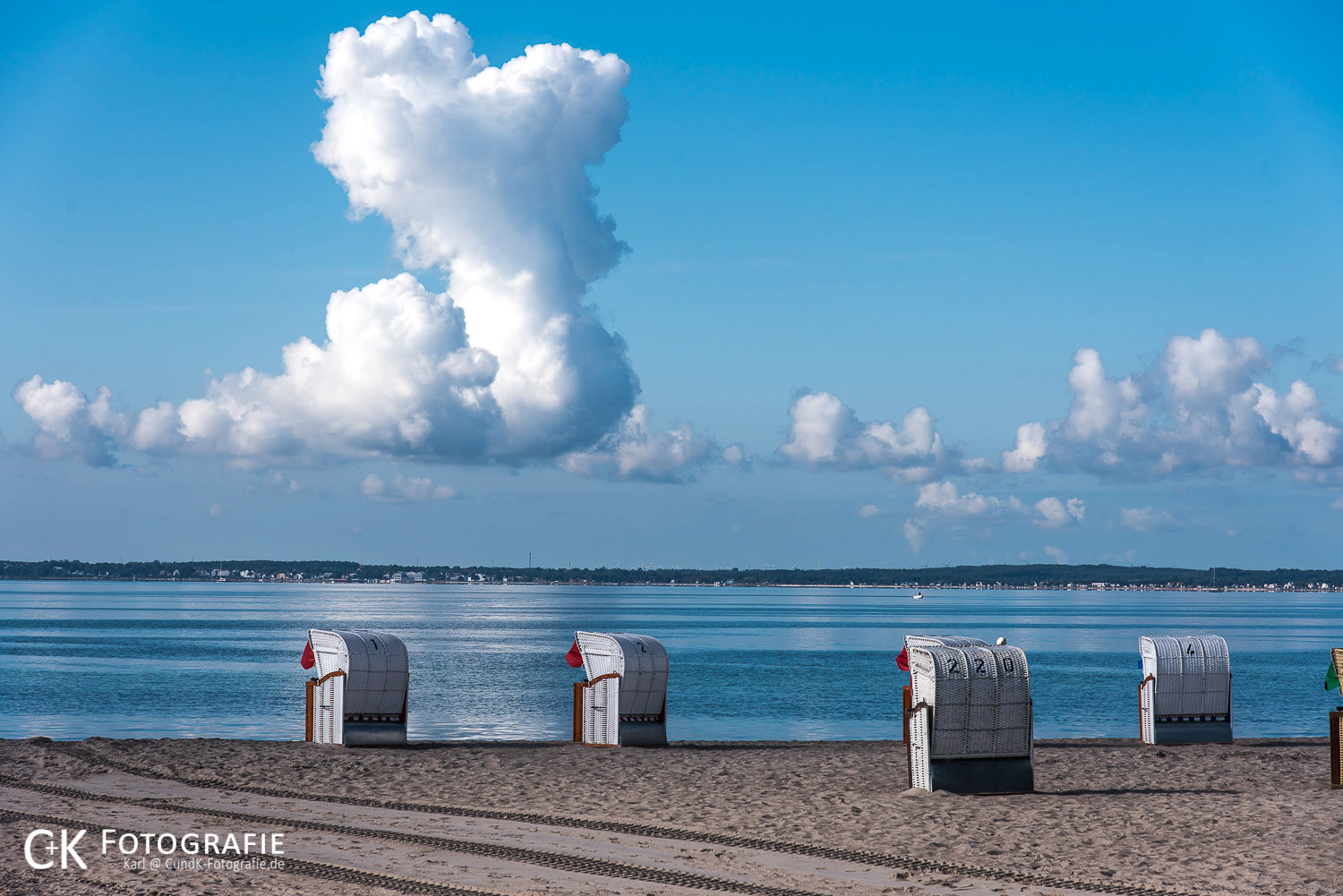 Wolkenbildung über der Ostsee bei Pelzerhaken