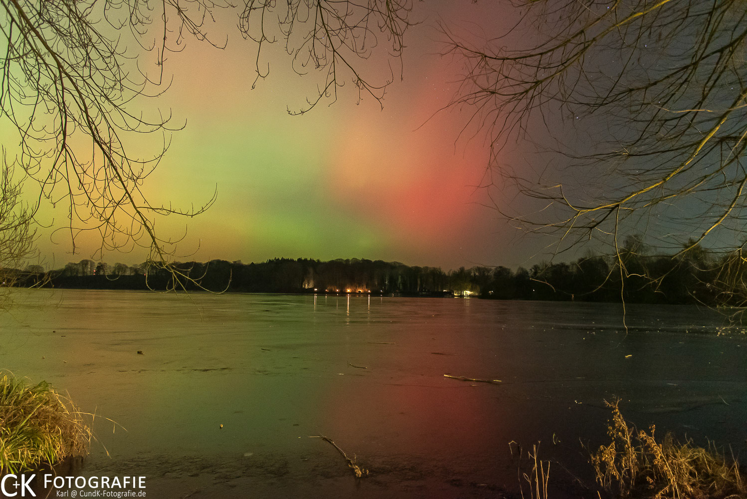 Polarlichter am Großen Eutiner See