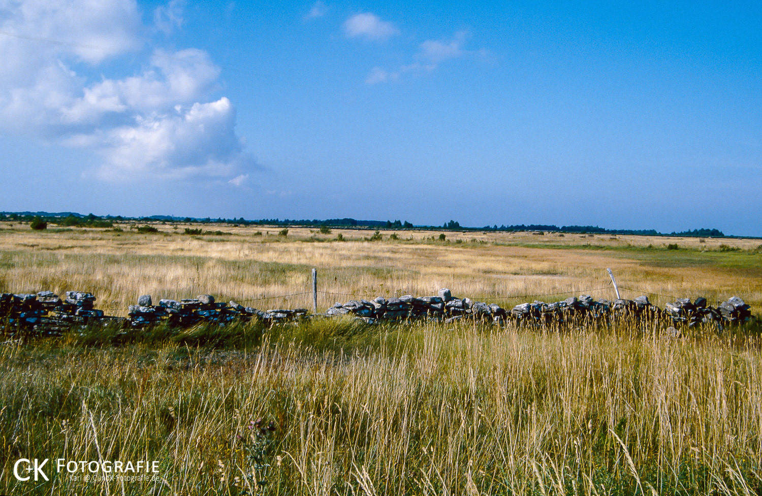 Das Große Alvaret, eine karge Steppenlandschaft