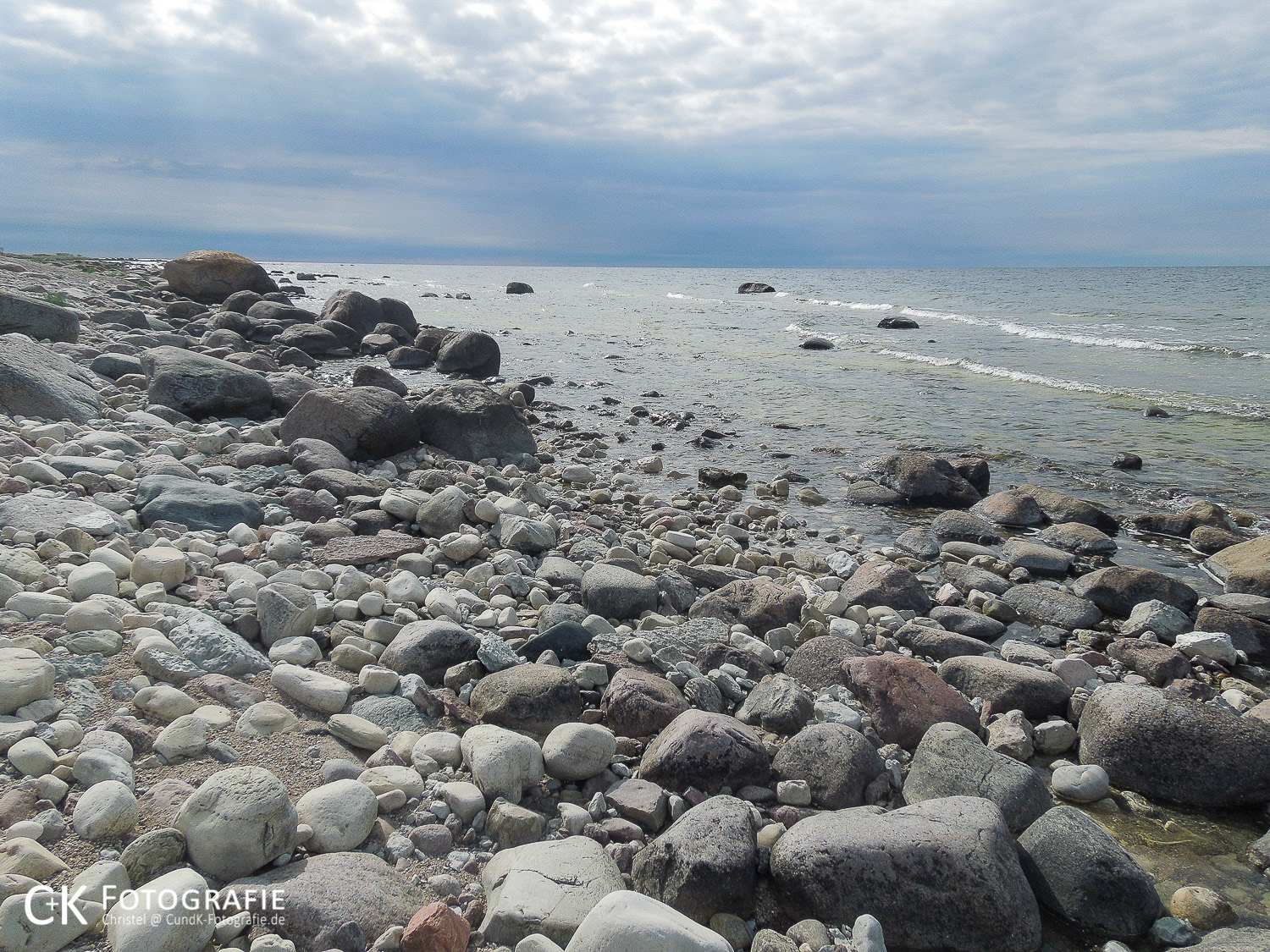 Findlinge an der Ostsee Nähe Langer Erik