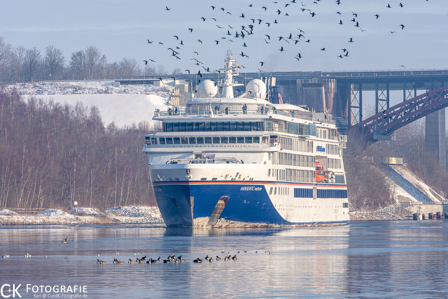 Hanseatic nature im NOK bei Levensau