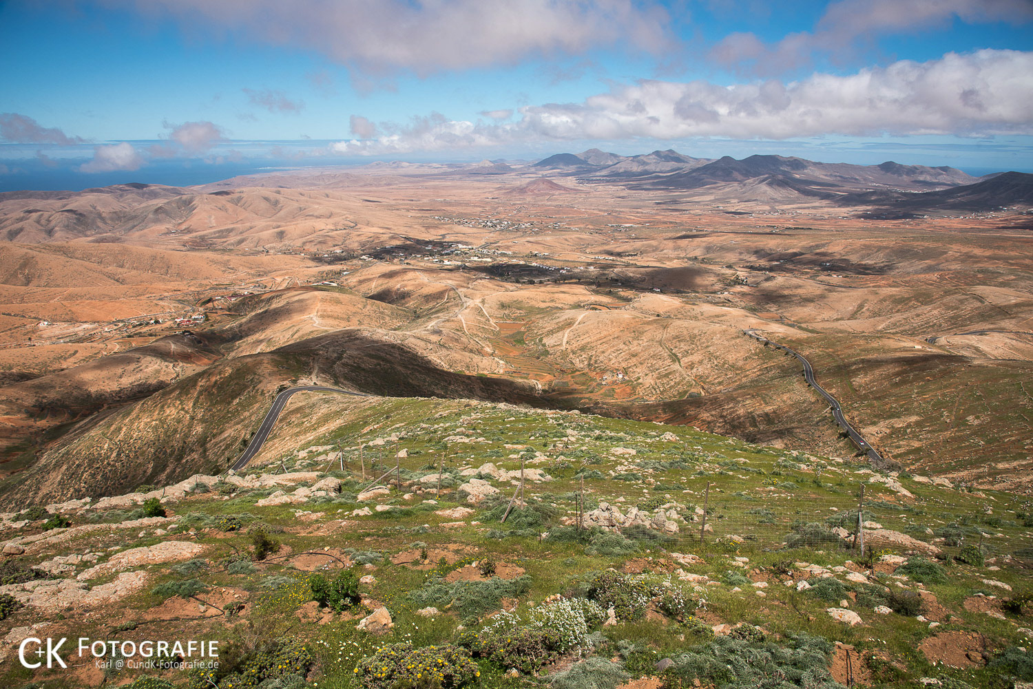 Blick von Morro de la Cruz