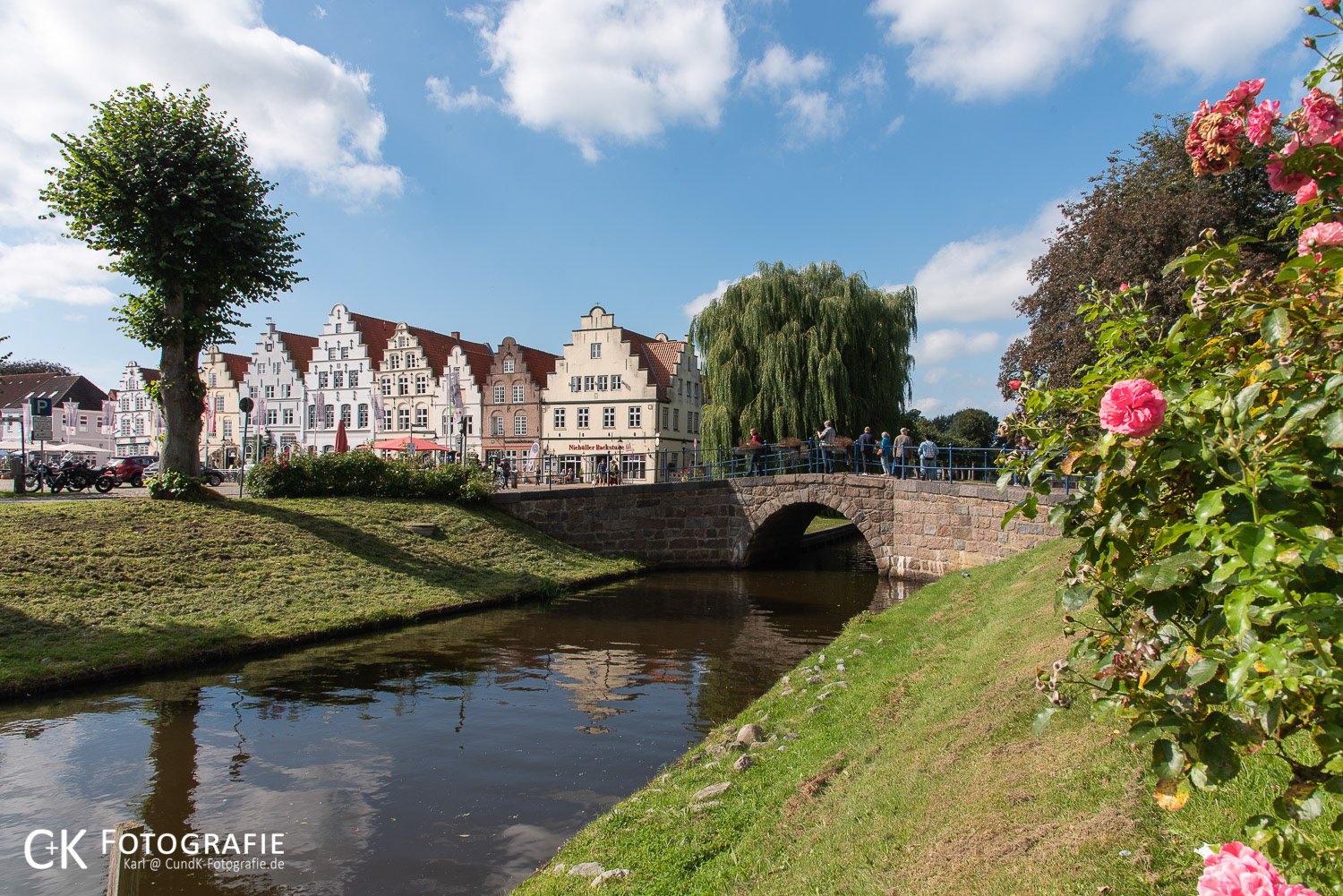 Häuserstil in Friedrichstadt