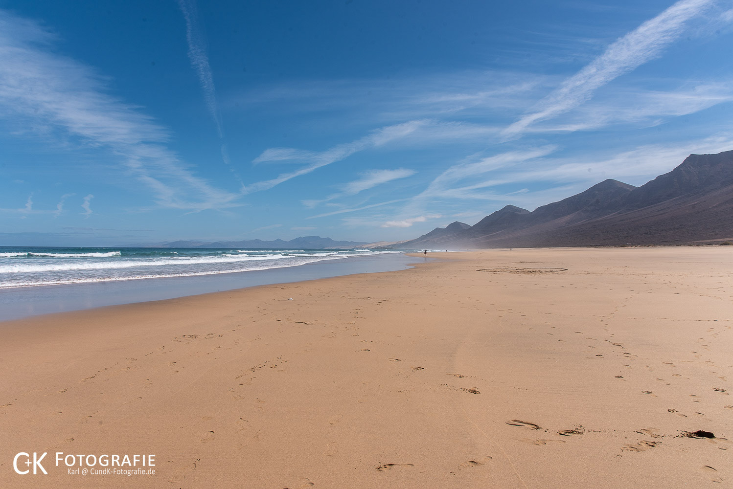 An der Playa de Cofete Fuerte
