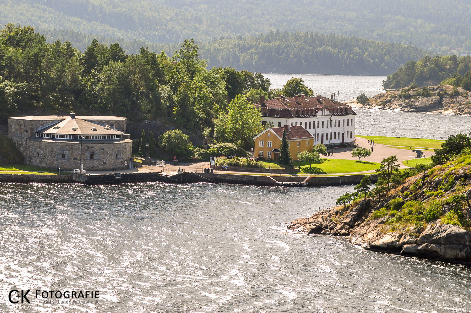 Festung im Oslo Fjord
