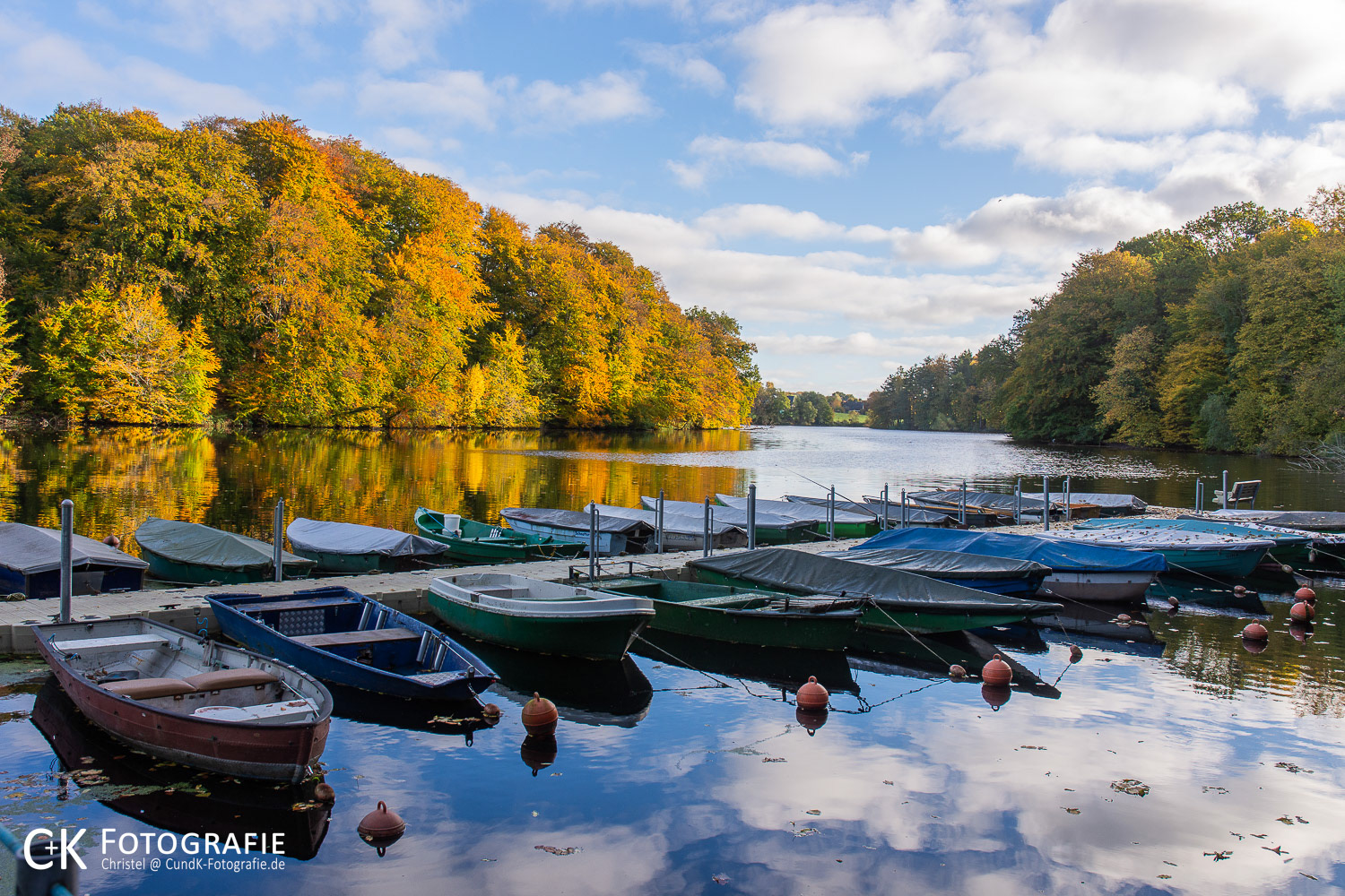 Herbststimmung am Rosensee