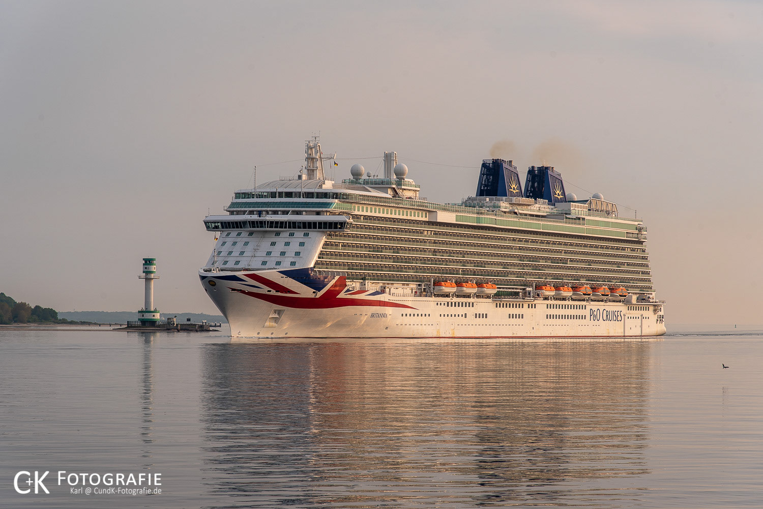 Britannia am Leuchtturm Friedrichsort