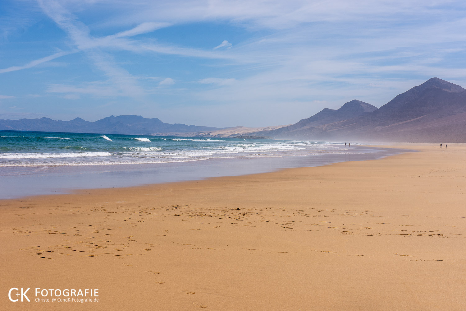 An der Playa de Cofete