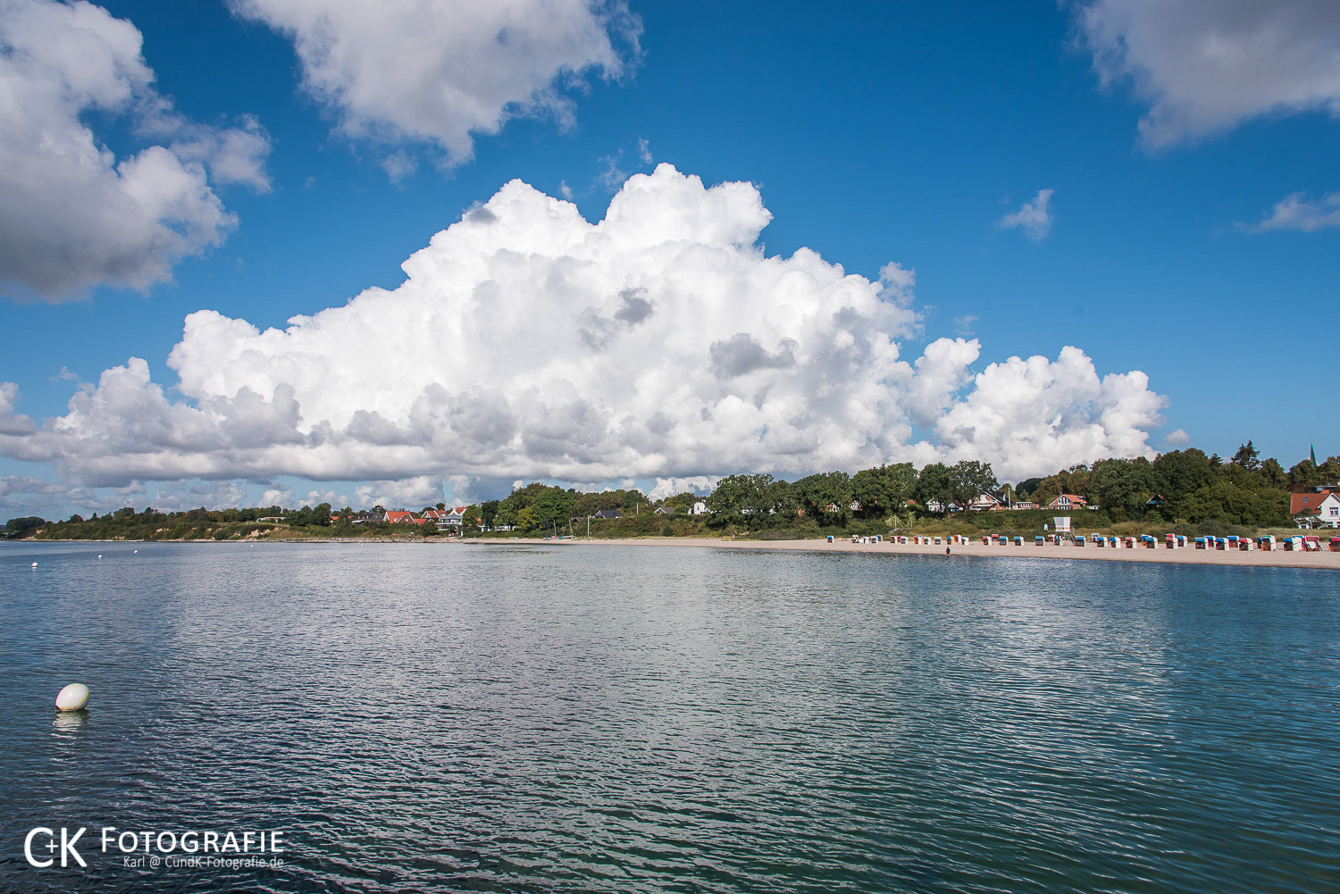 Wolken über der Ostsee