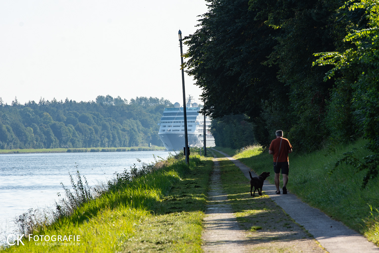 Am Nord Ostsee Kanal bei Sehestedt