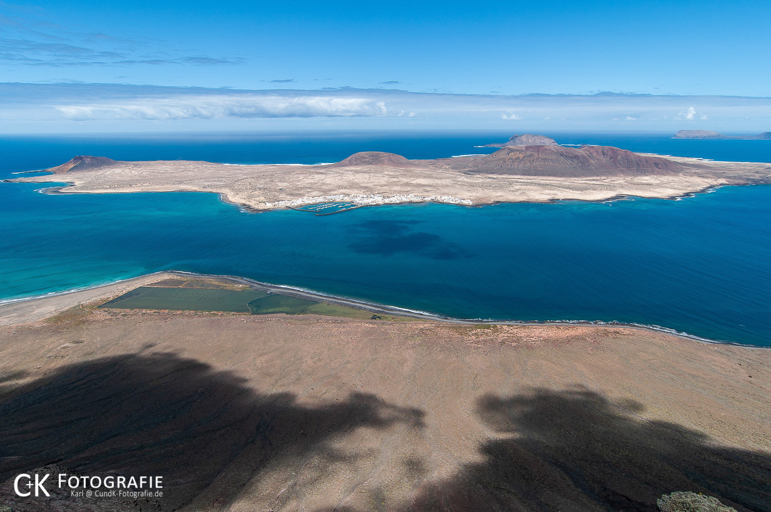 Blick auf La Graciosa