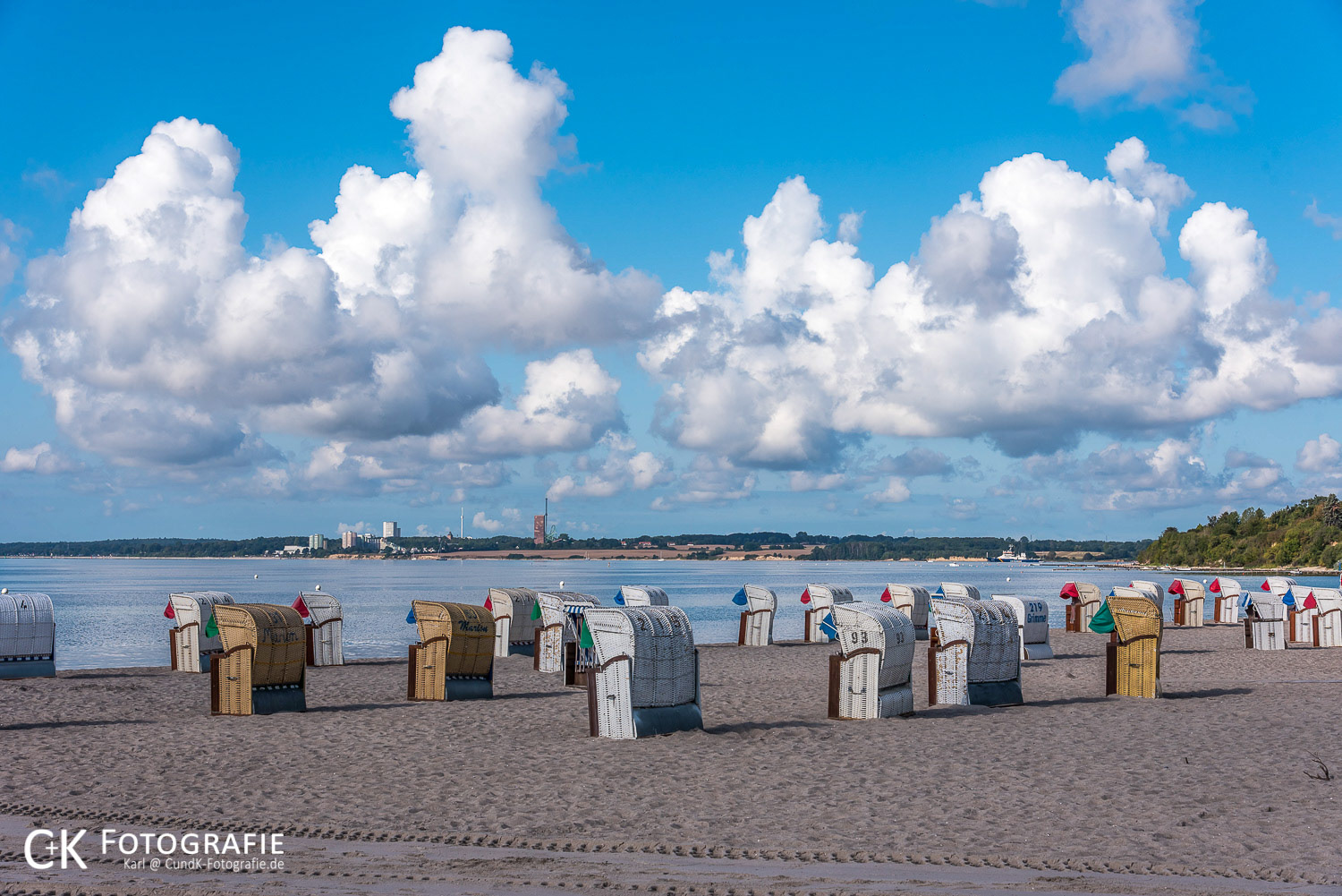 Wolken über der Ostsee bei Pelzerhaken