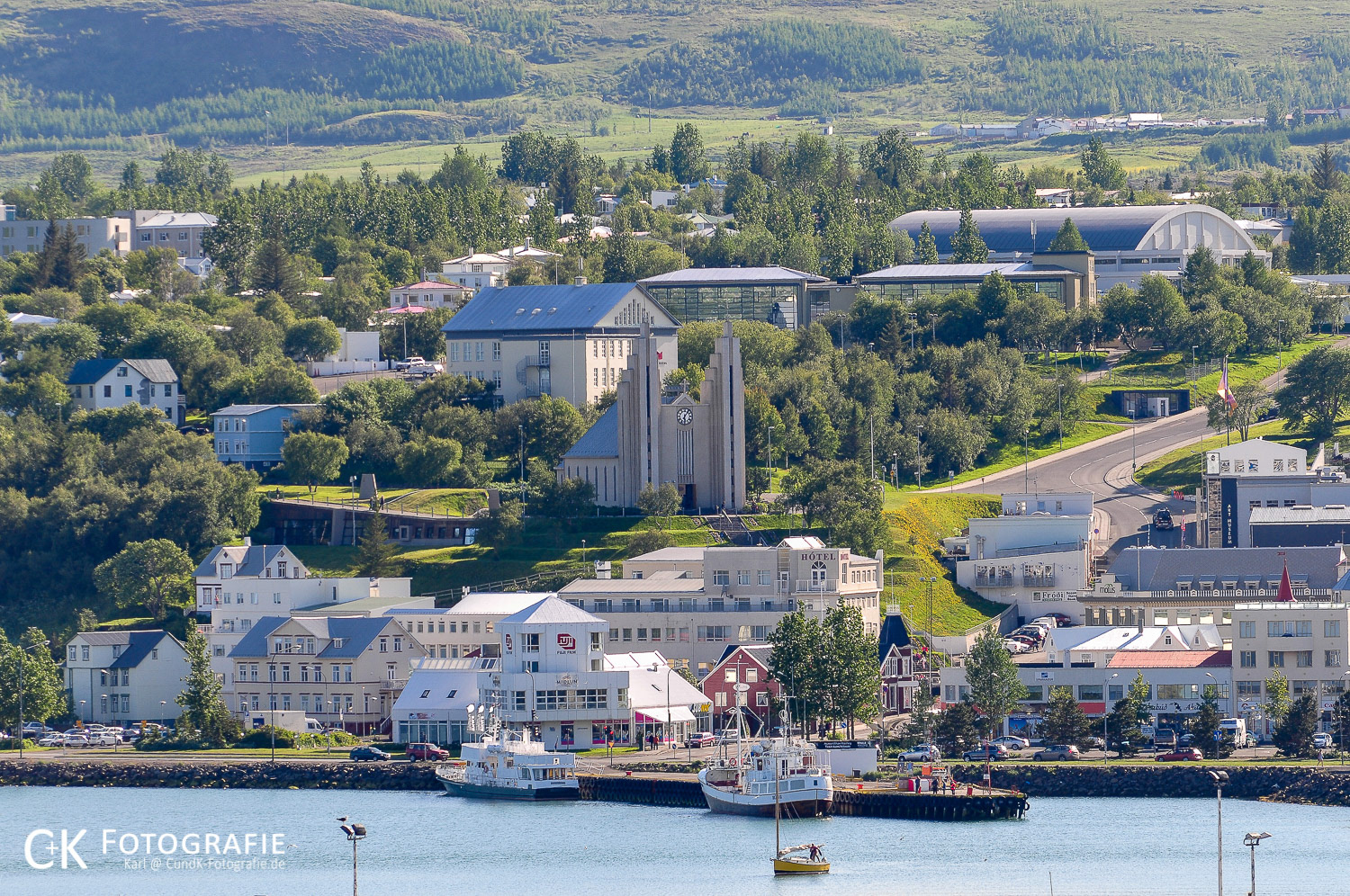 Akureyri auf Island